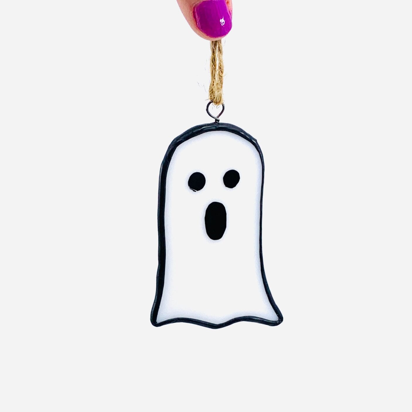 Stained Glass Suncatcher, Ghost Decor Michelle Bachand Dowling 