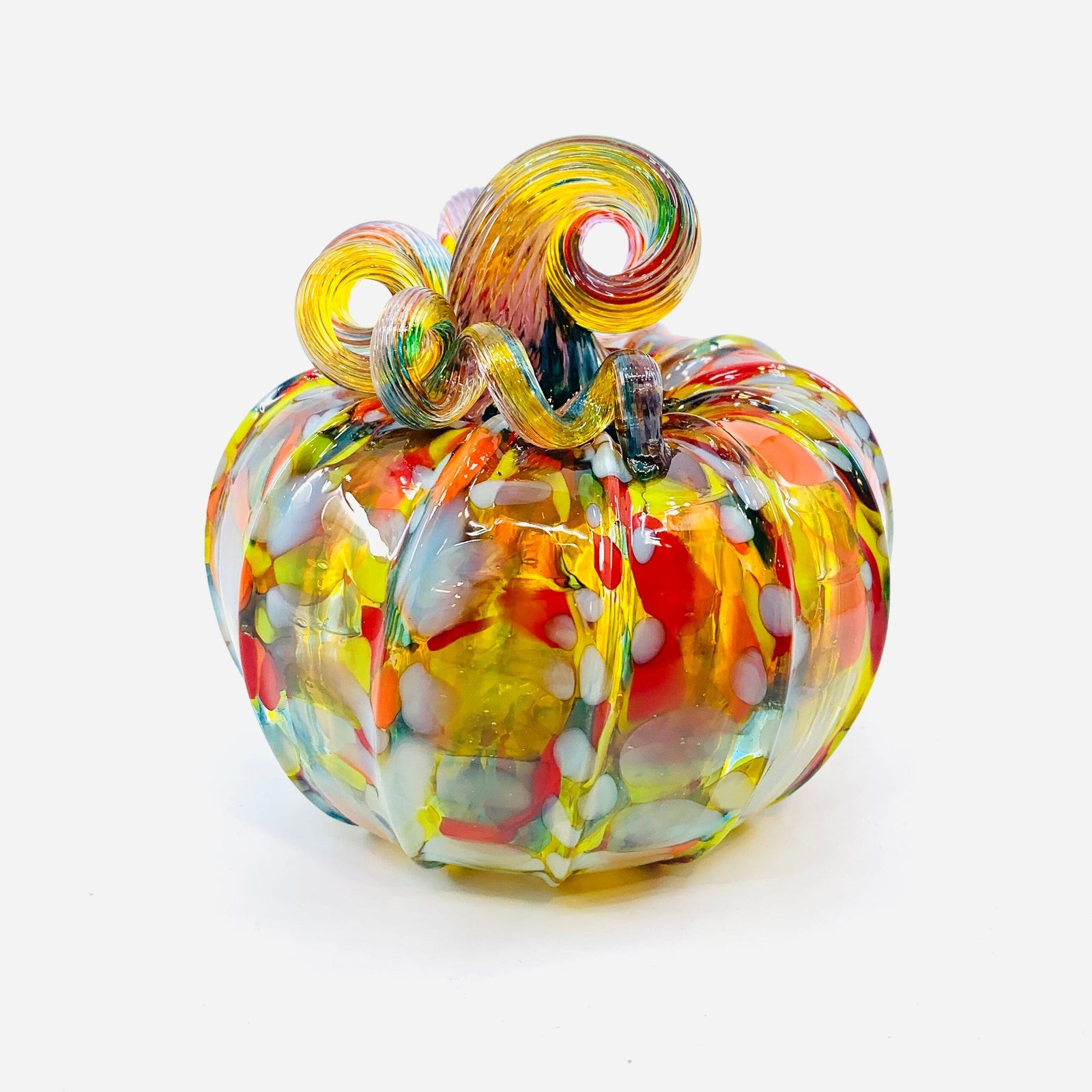 Daily Pumpkin 2298 Squat Gabby Luke Adams Glass Blowing Studio 