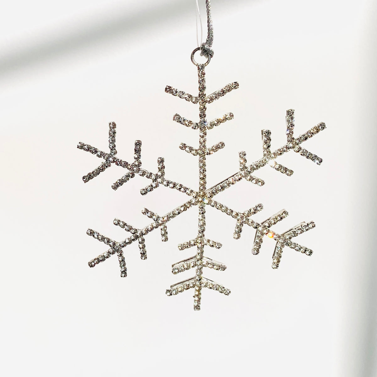 Snowflake Rhinestone Ornament 10
