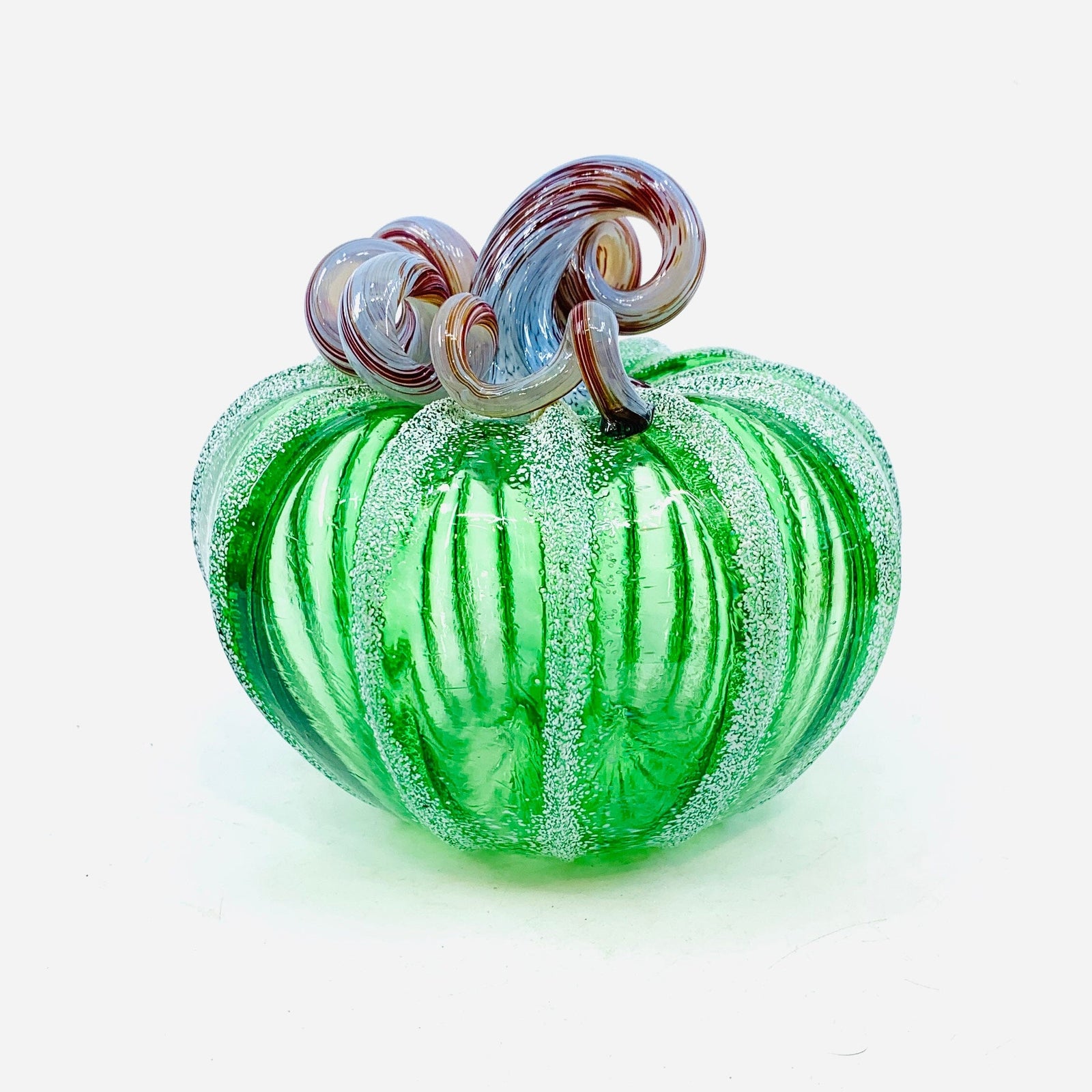 Daily Pumpkin 1682 Holiday Snowfall Squat Gabby Luke Adams Glass Blowing Studio 