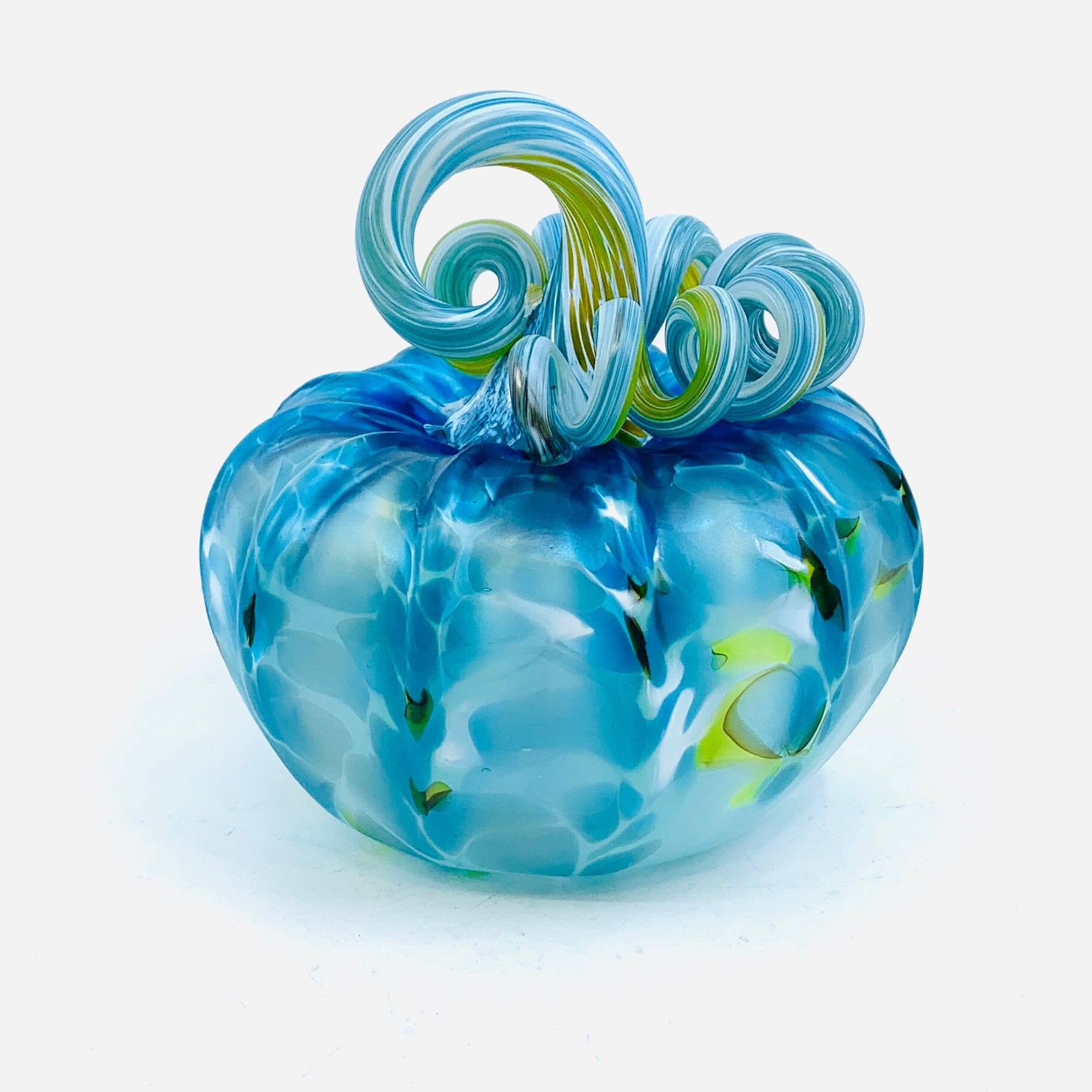 Daily Pumpkin 579 Coastal Matte Squat - Luke Adams Glass Blowing