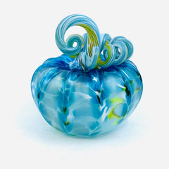 Daily Pumpkin 579 Coastal Matte Squat - Luke Adams Glass Blowing