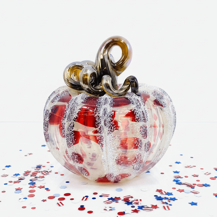 Daily Pumpkin 57 Squat Gabby Luke Adams Glass Blowing Studio 
