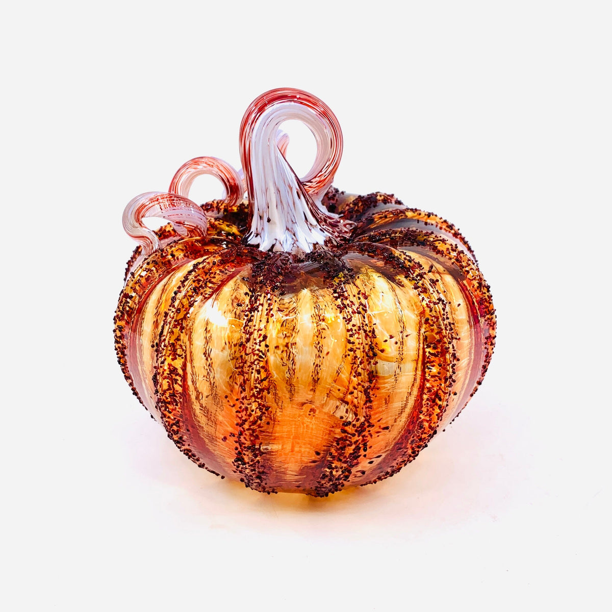 Daily Pumpkin 1541 Holiday Squat Gabby Luke Adams Glass Blowing Studio 