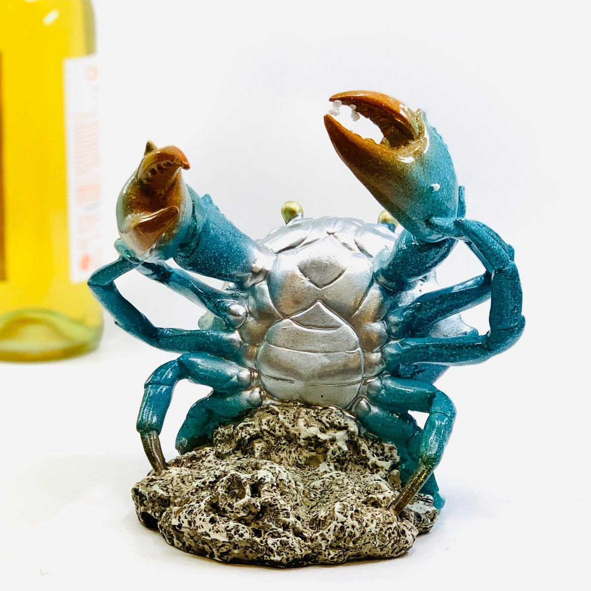 Blue Crab Wine Bottle Holder Chesapeake Bay 
