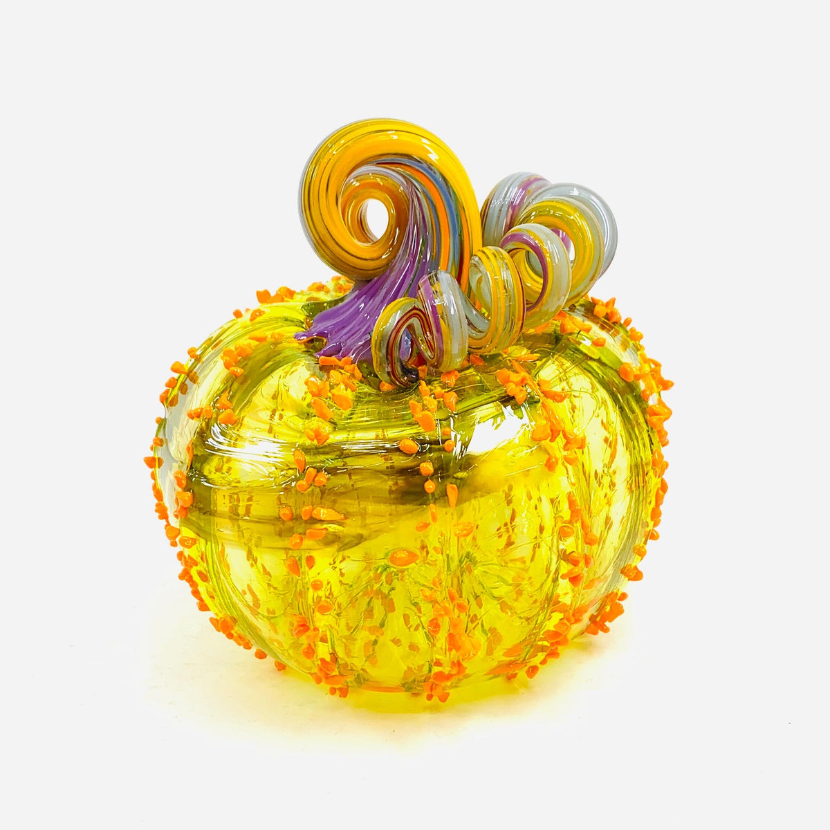 Daily Pumpkin 3059 Squat Gabby Luke Adams Glass Blowing Studio 