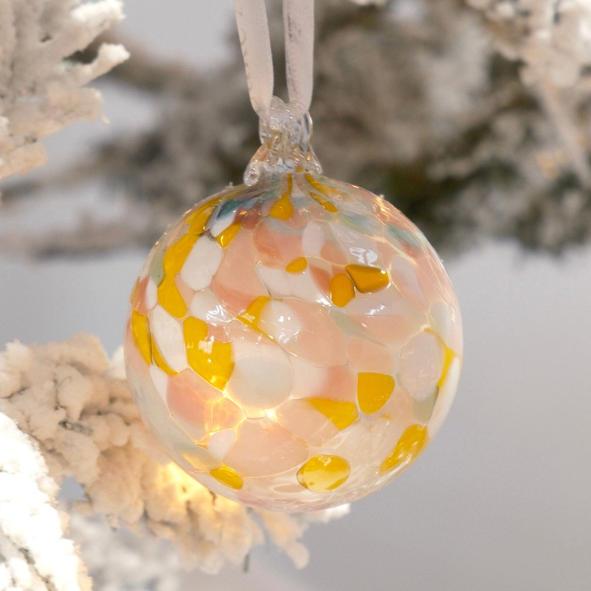 Mini Holiday Ornament, Nutcracker Ornament Luke Adams Glass Blowing Studio 