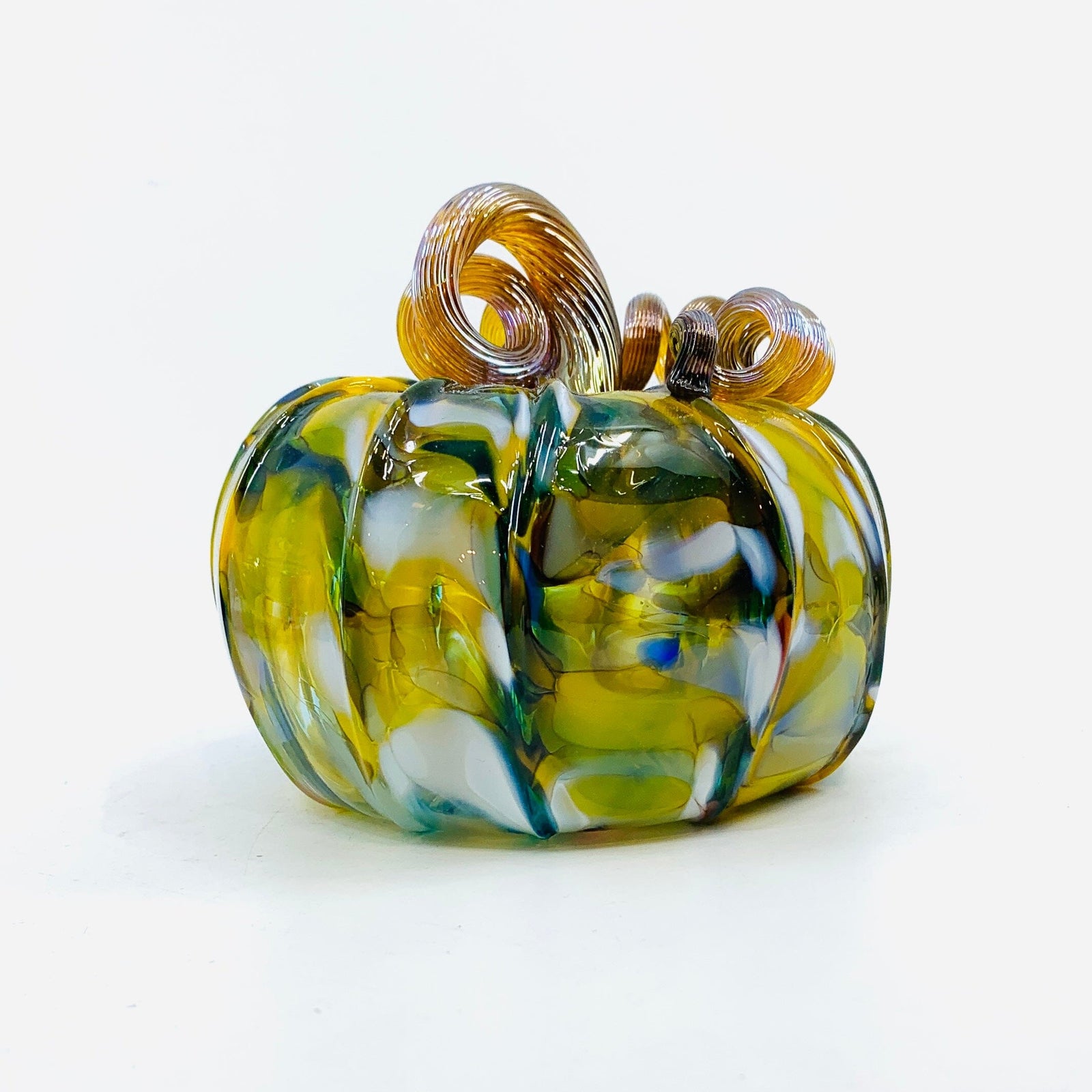 Daily Pumpkin 1496 Oops Squat Gabby Luke Adams Glass Blowing Studio 