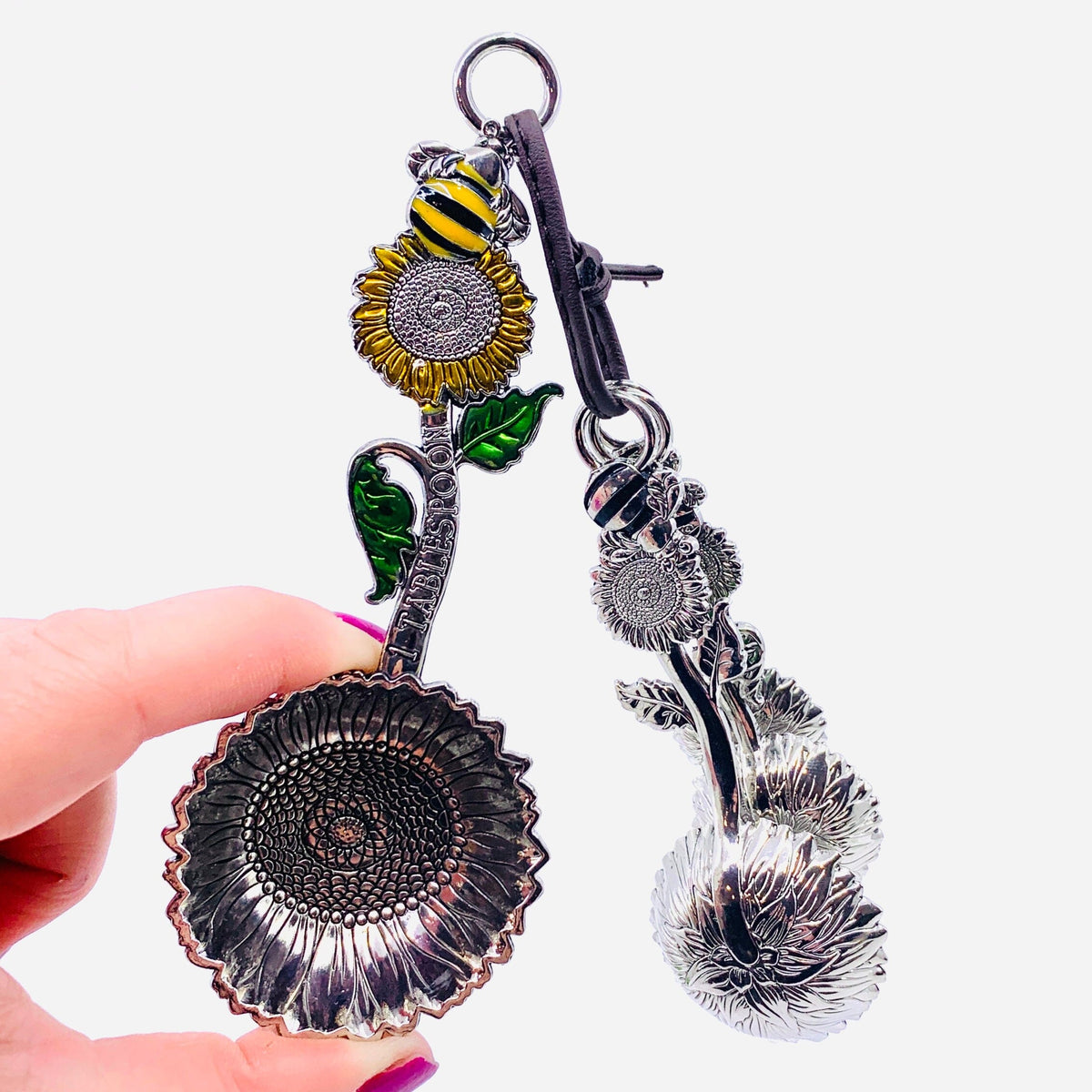 Measuring Spoons, Sunflowers Miniature GANZ 