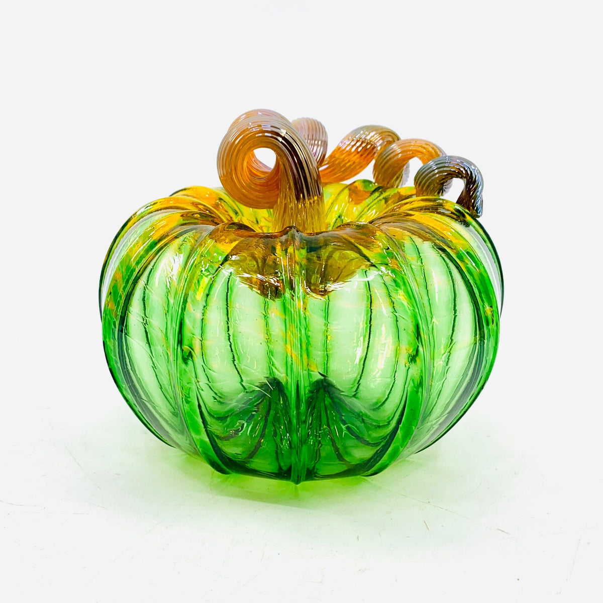 Daily Pumpkin 1282 Squat Daily Pumpkin Luke Adams Glass Blowing Studio 