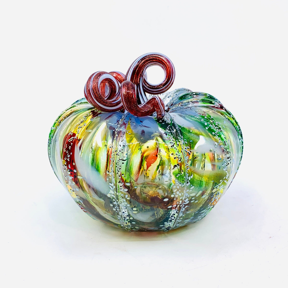 Daily Pumpkin 1096 Holiday Squat Gabby Luke Adams Glass Blowing Studio 