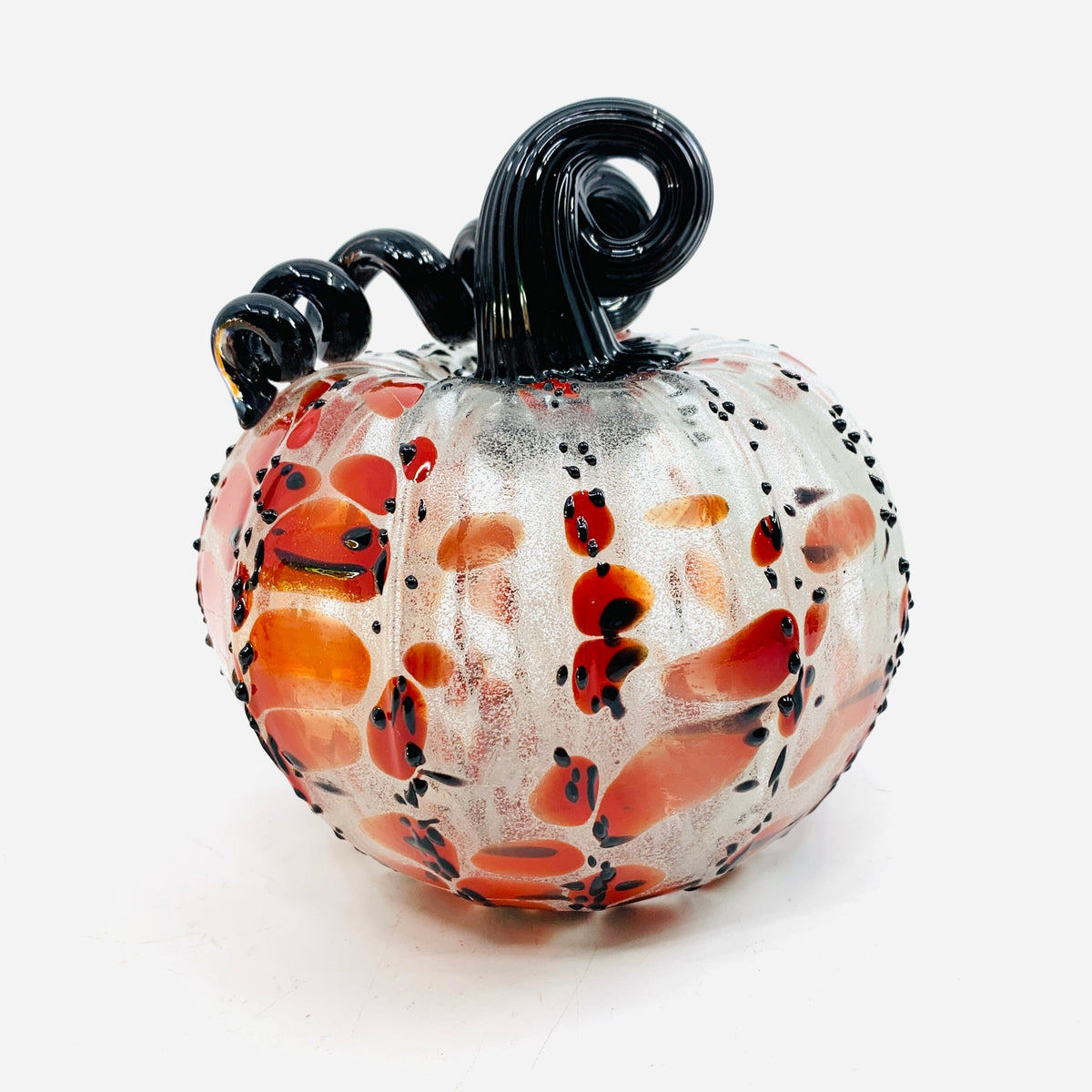 Daily Glow Pumpkin 215 Fall Squat Daily Pumpkin Luke Adams Glass Blowing Studio 