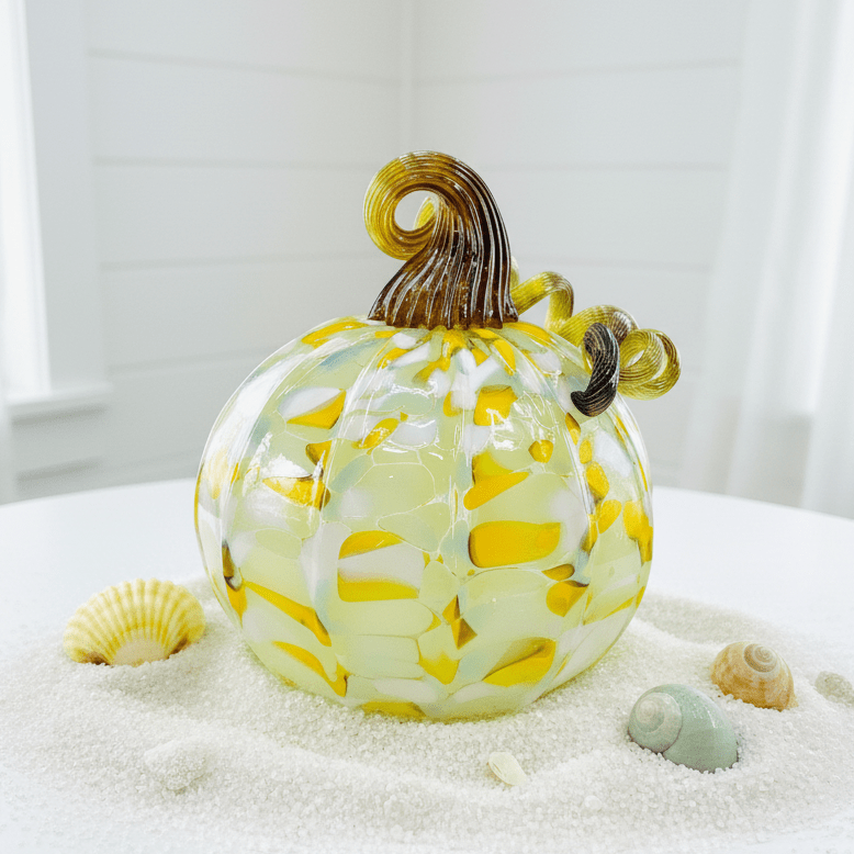 Daily Pumpkin 1684 Squat Gabby Luke Adams Glass Blowing Studio 