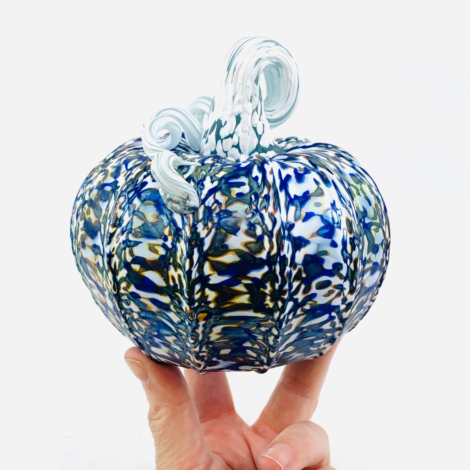 Daily Pumpkin 669 Coastal Matte Squat Gabby Luke Adams Glass Blowing Studio 