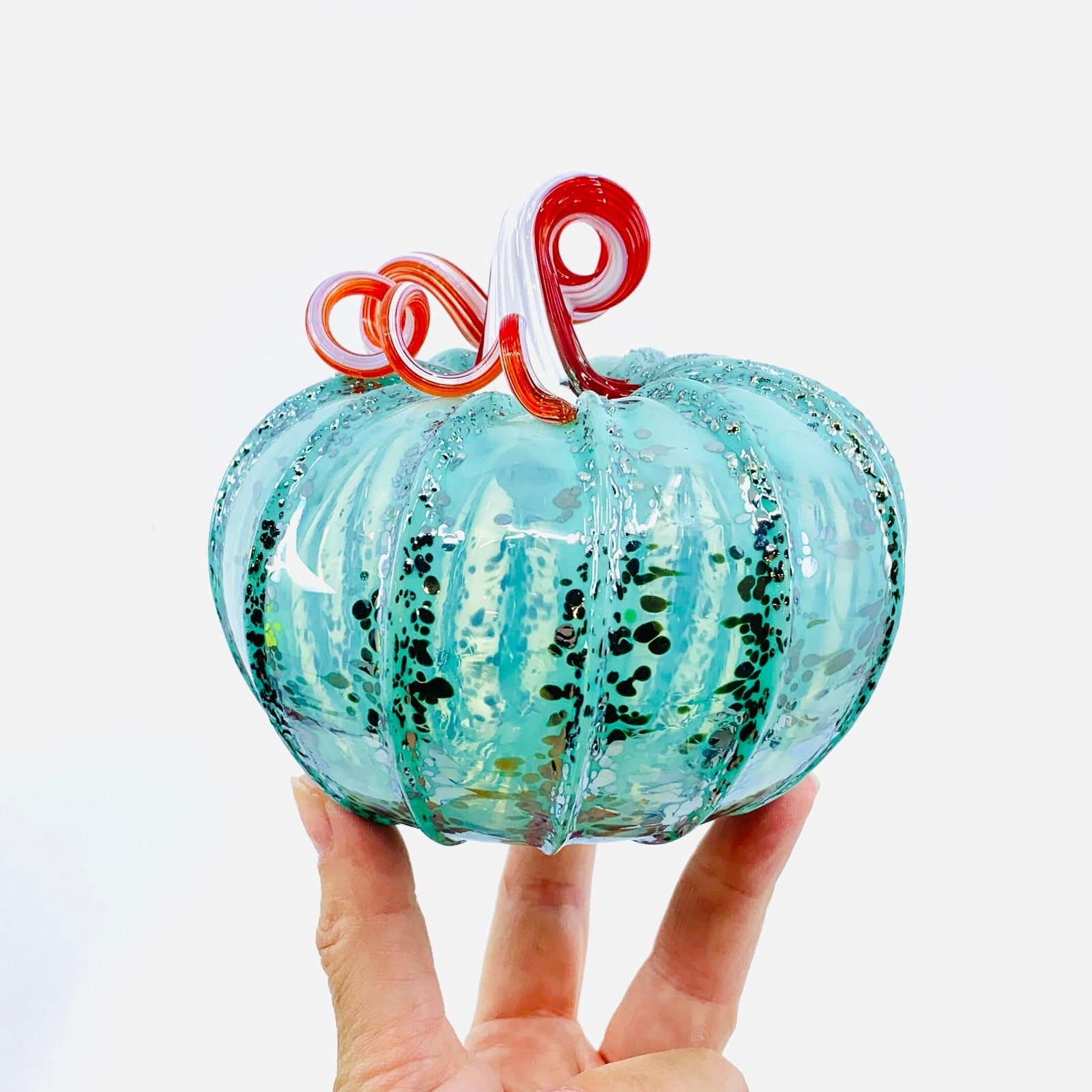 Daily Pumpkin 2497 Squat Gabby Luke Adams Glass Blowing Studio 