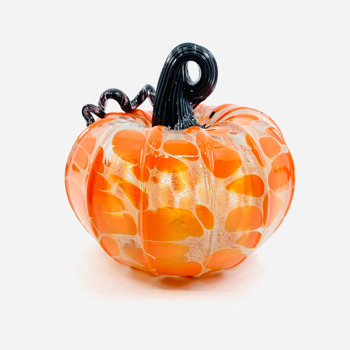 Daily Glow Pumpkin 518 Fall Squat Daily Pumpkin Luke Adams Glass Blowing Studio 