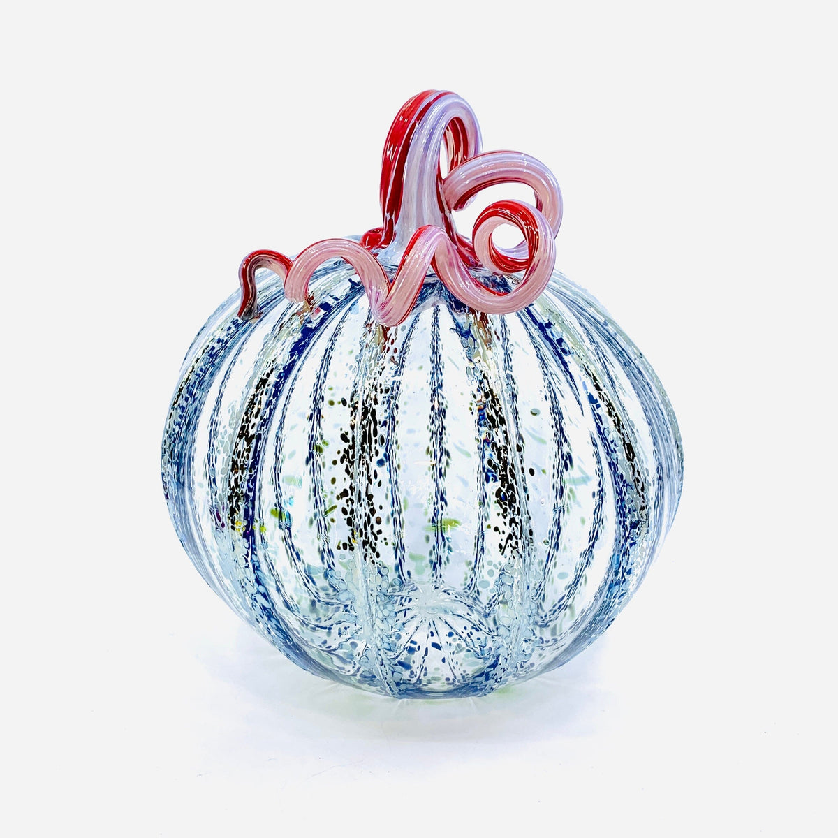 Daily Pumpkin 1392 Holiday Large Gabby Luke Adams Glass Blowing Studio 