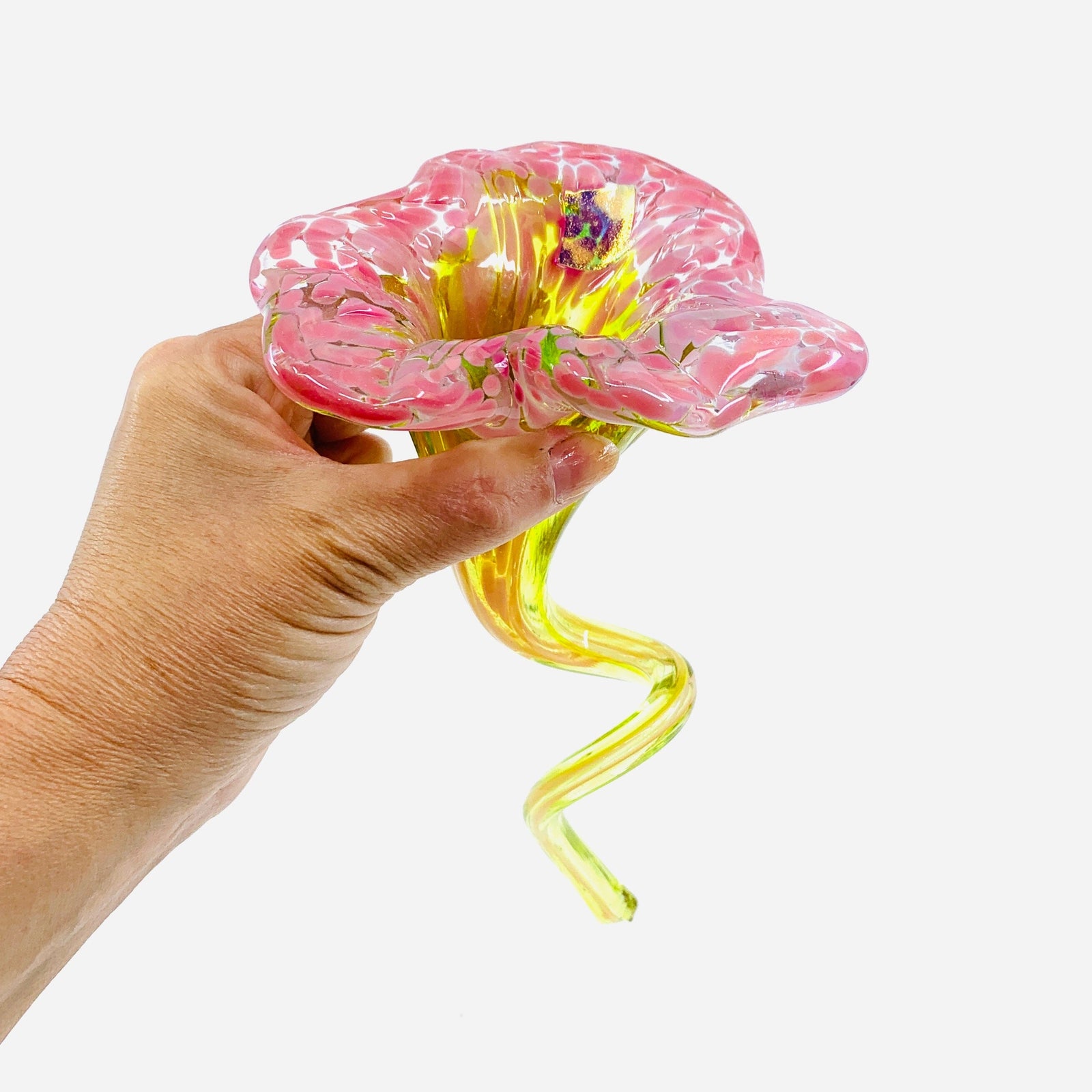 Pulled Glass Flower 149 Decor Luke Adams Glass Blowing Studio 