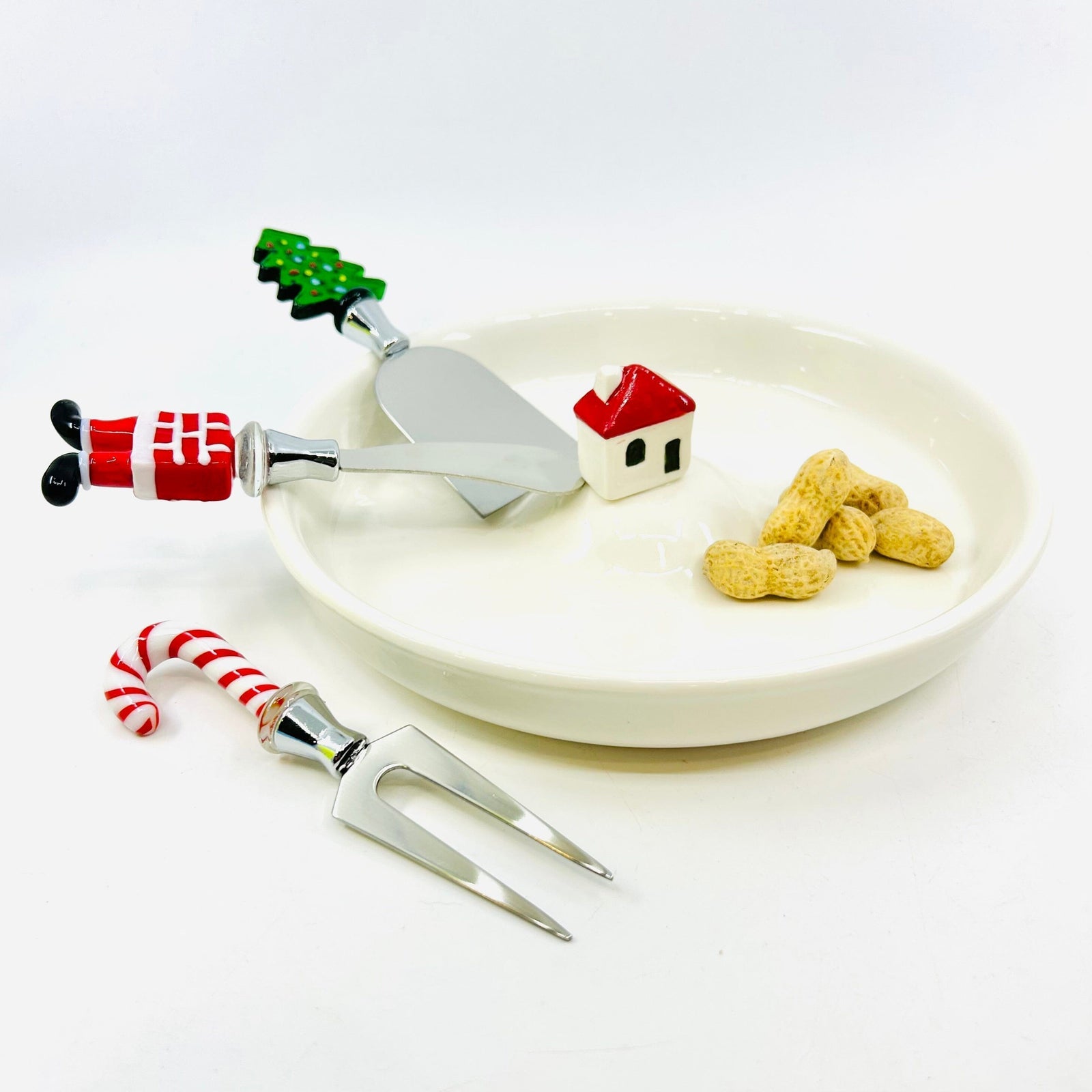 Stoneware Holiday Serve Ware, Cottage Creative Co-op 