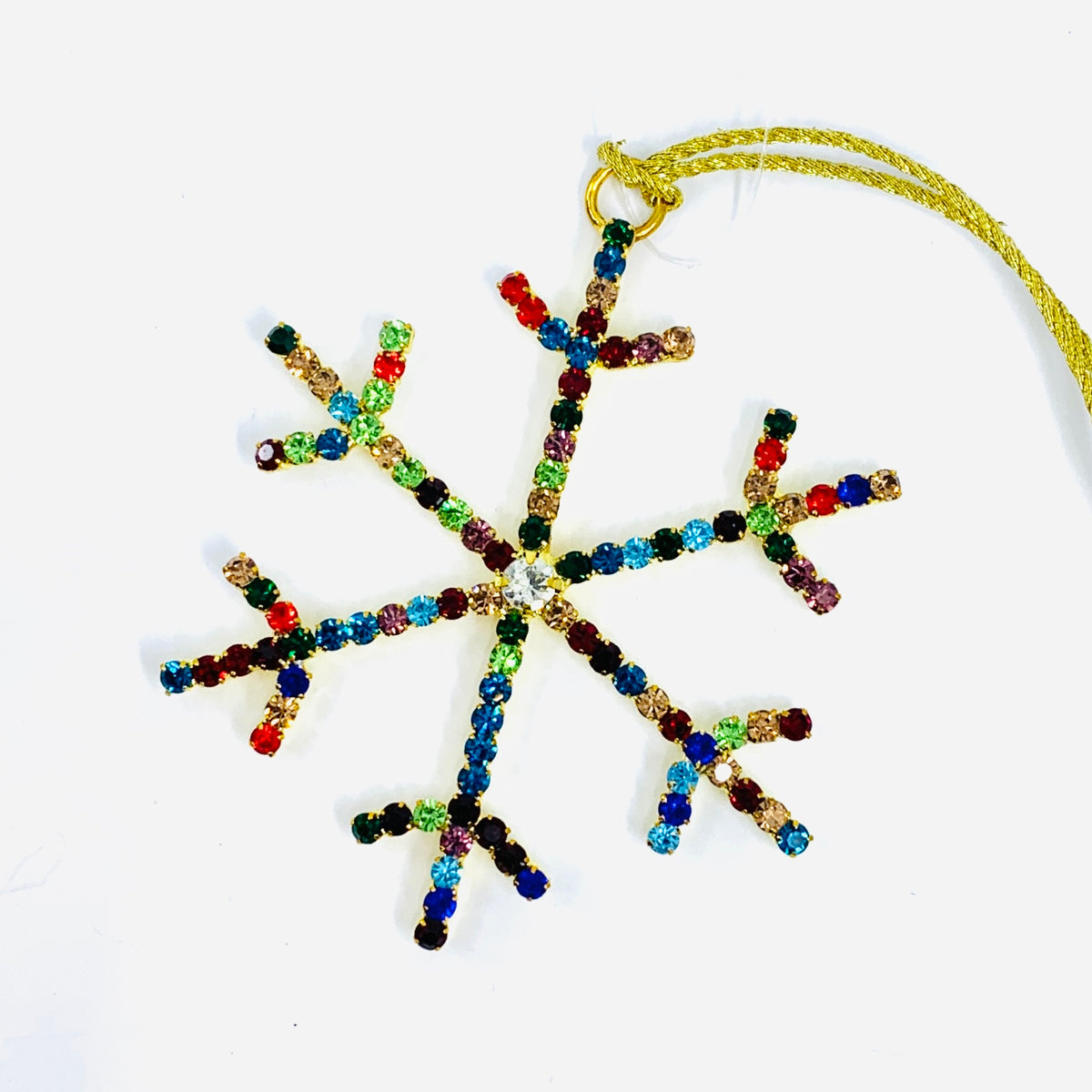 Snowflake Rhinestone Ornament 3