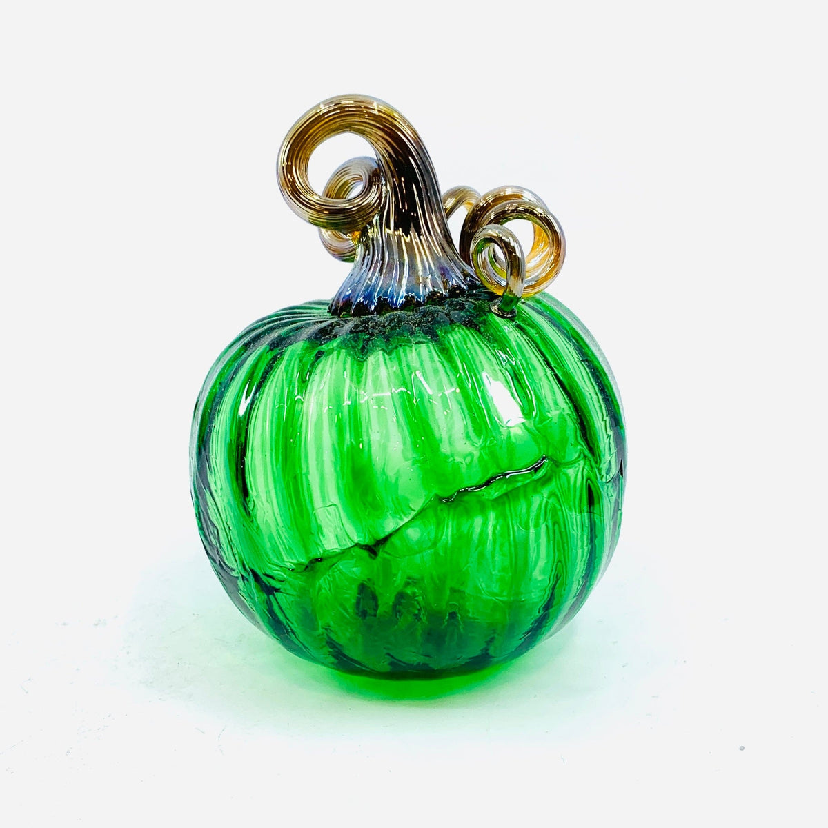 Daily Pumpkin 931 “Oops” Mini Gabby Luke Adams Glass Blowing Studio 