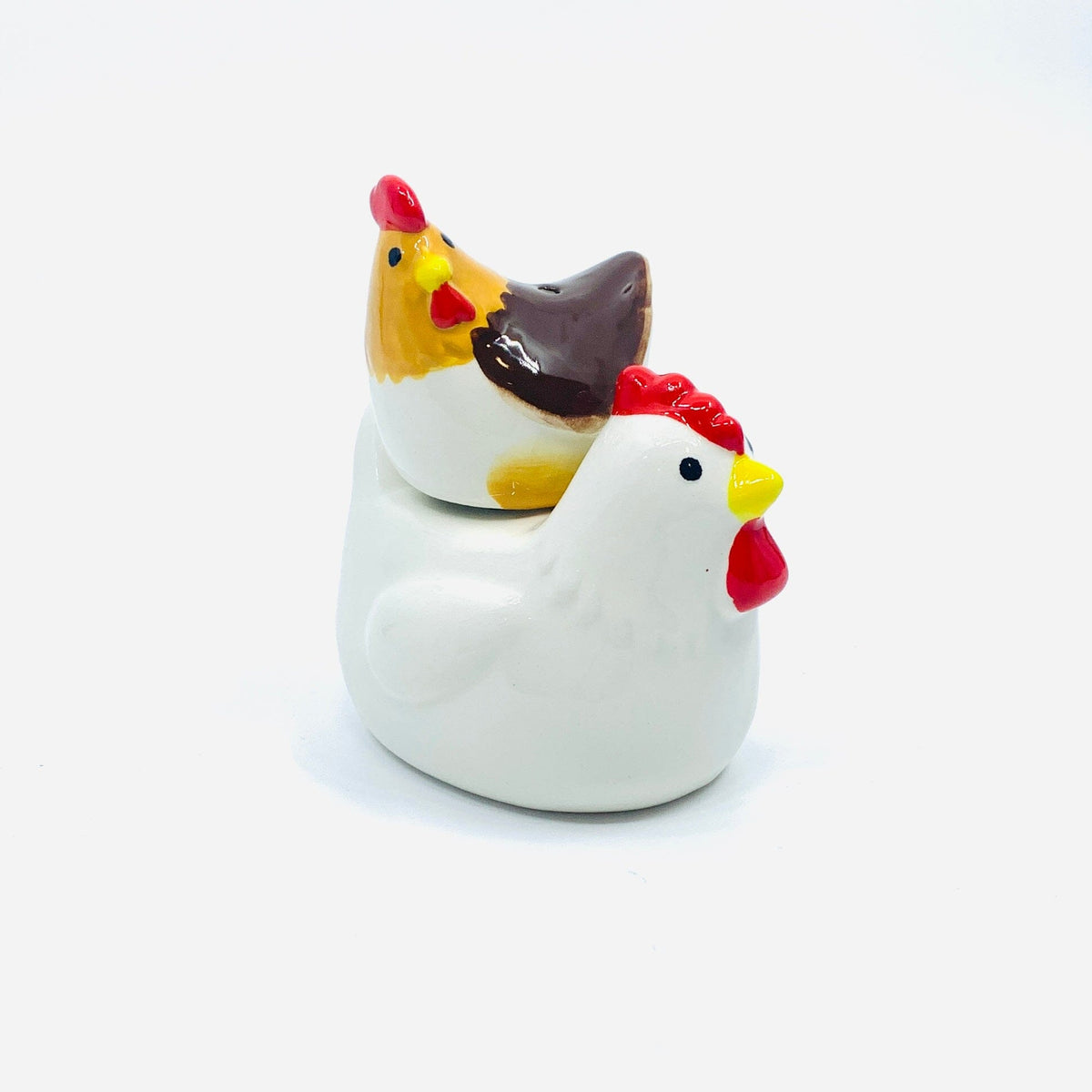 Chick and Hen Salt and Pepper Shakers Decor GANZ 