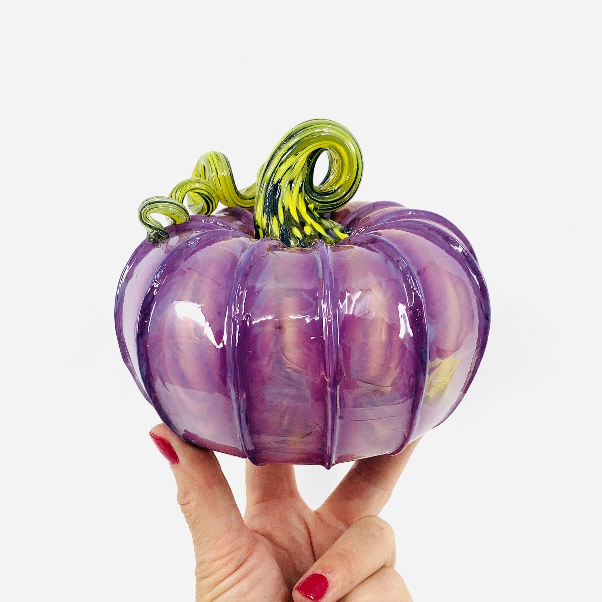 Daily Pumpkin 1805 Squat Gabby Luke Adams Glass Blowing Studio 