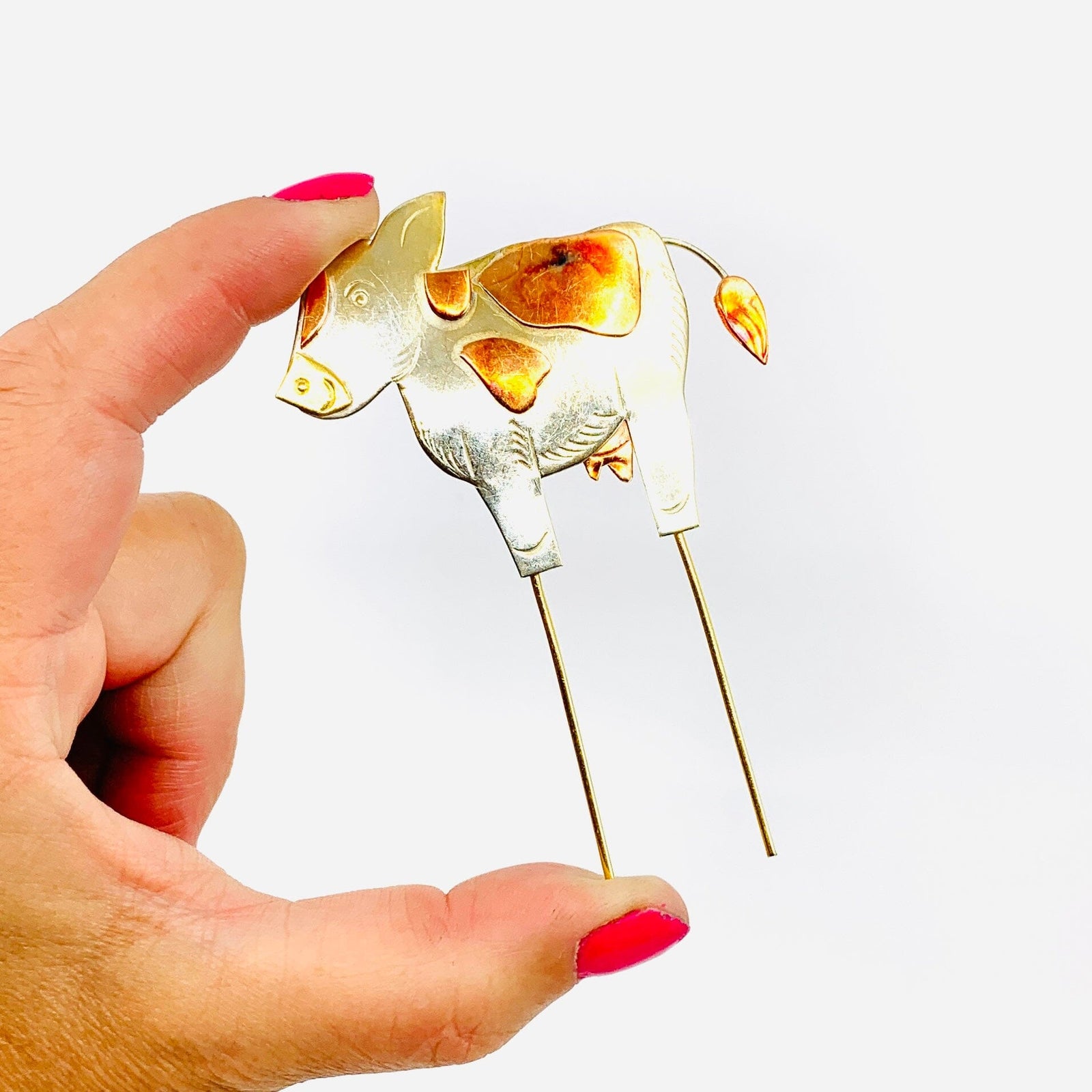 Plant Pals 19, Moo Cow Miniature Pilgrim Imports 