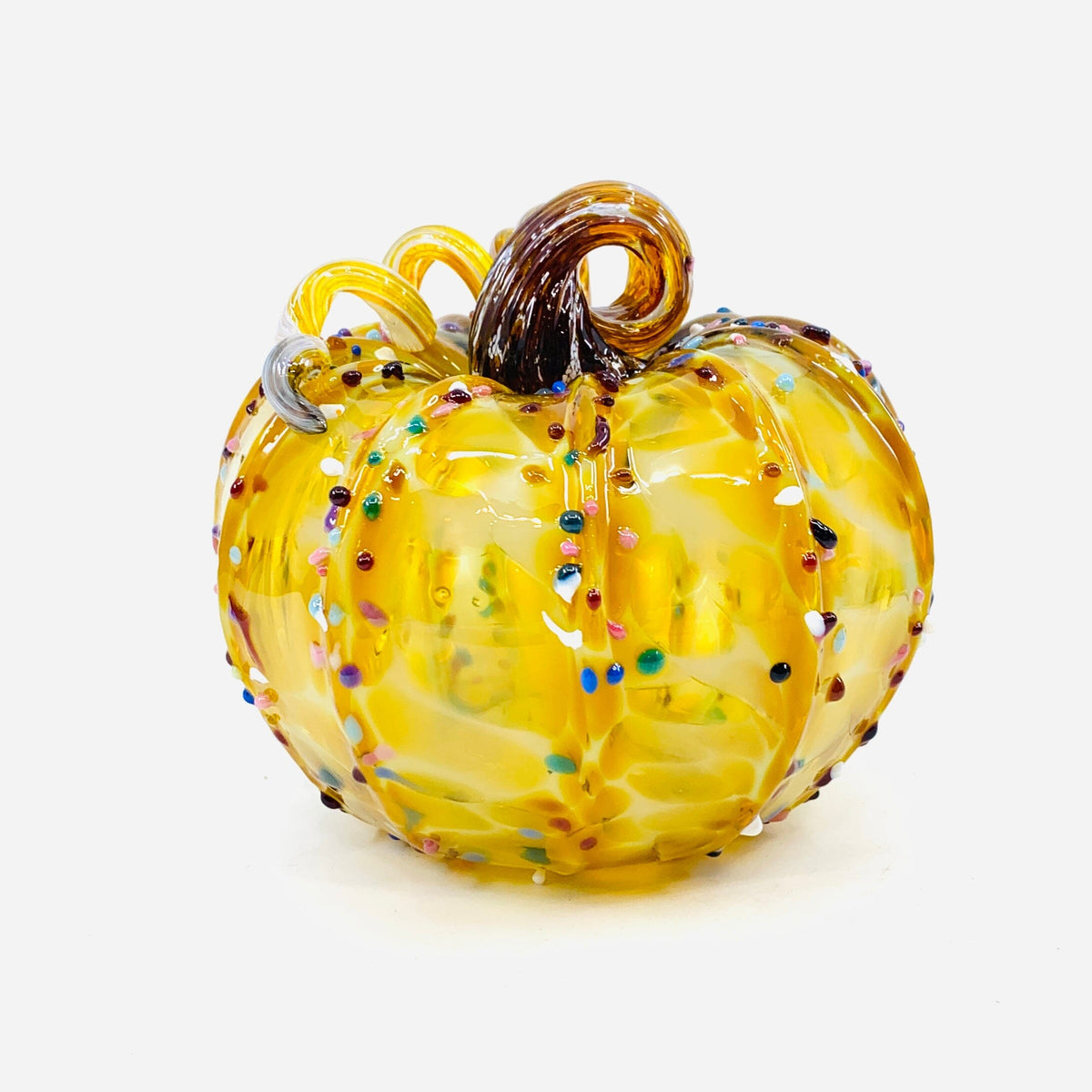 Daily Pumpkin 2461 Squat Gabby Luke Adams Glass Blowing Studio 