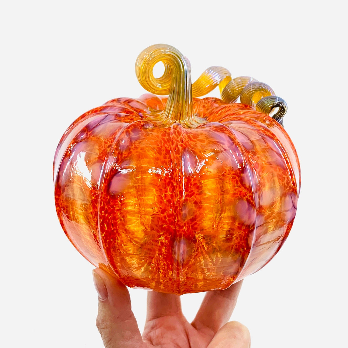 Daily Pumpkin 1234 Squat Daily Pumpkin Luke Adams Glass Blowing Studio 