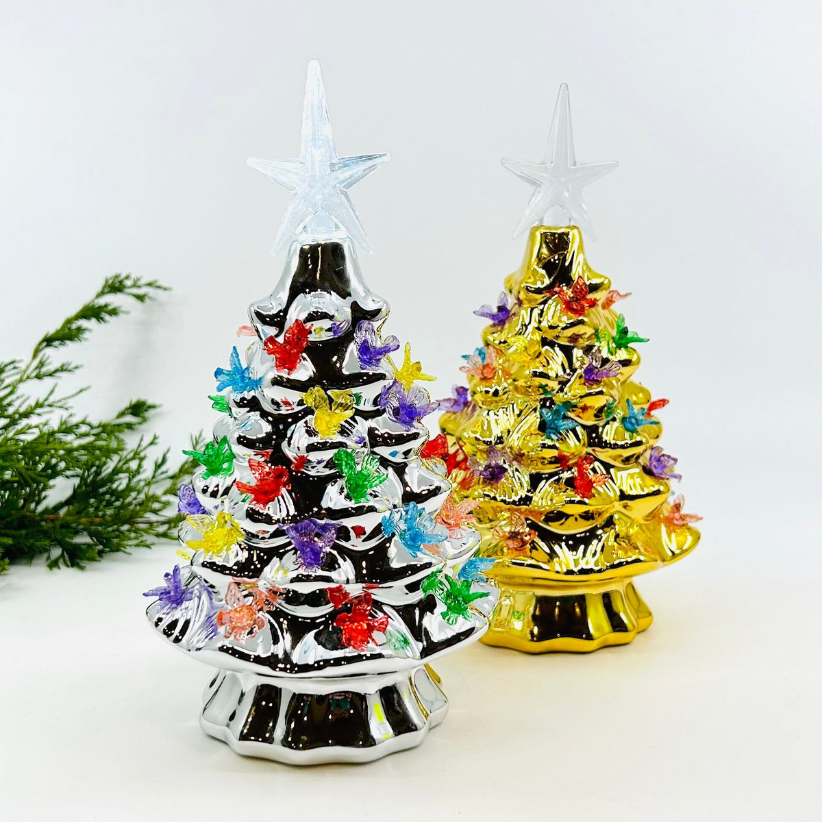 Bird Lite-Up Silver Tree - 6 One Hundred 80 Degrees 