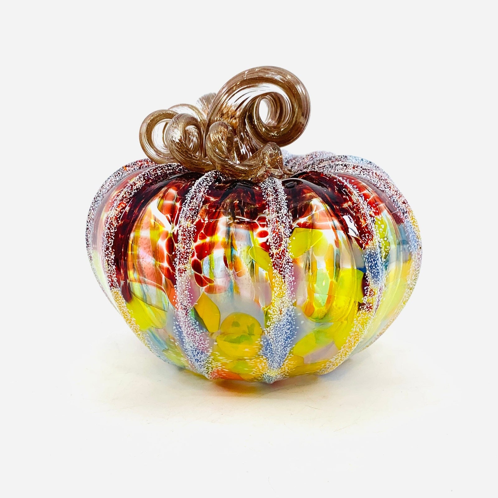 Daily Pumpkin 2046 Squat Gabby Luke Adams Glass Blowing Studio 