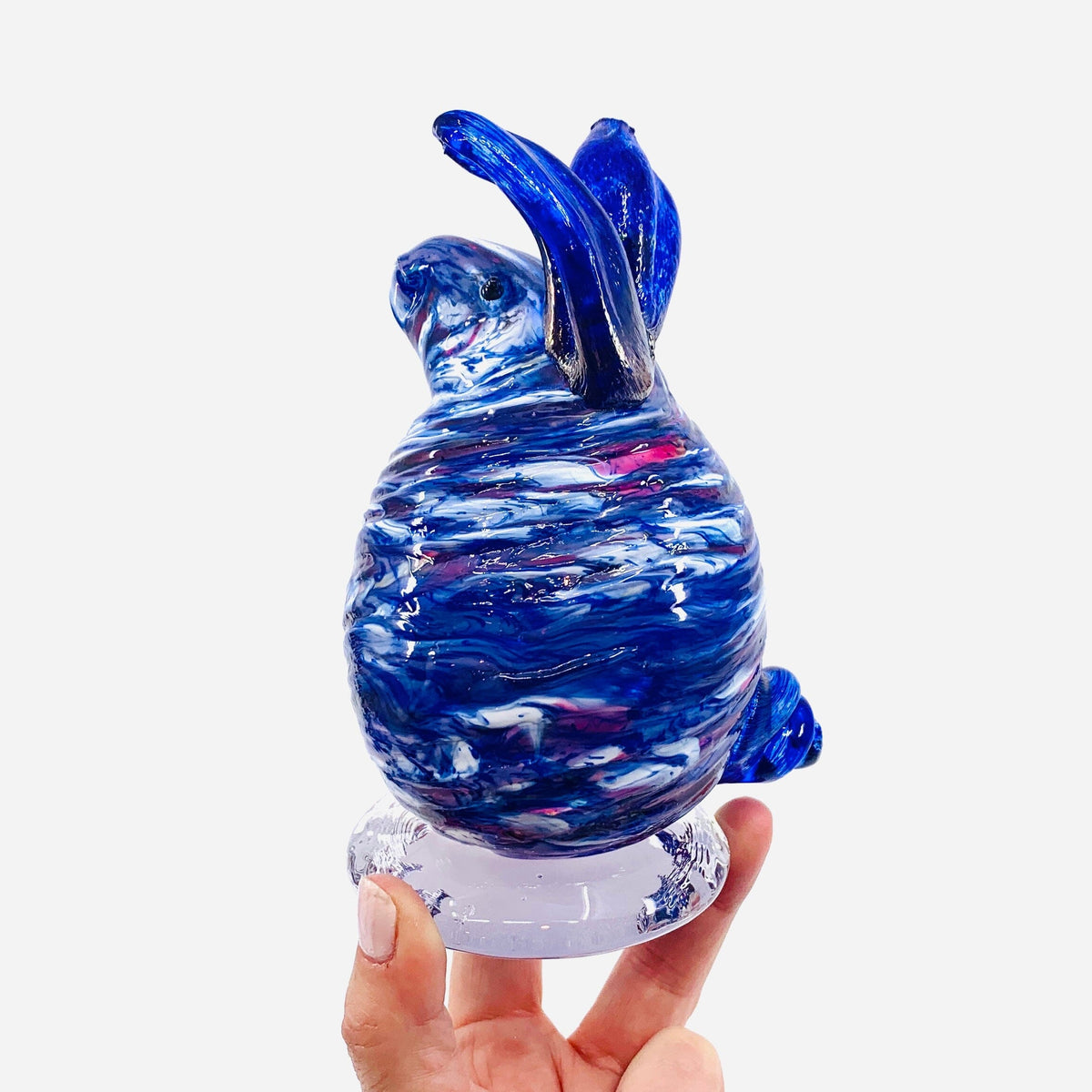 Daily Bunny 266 - Wobble Gabby Luke Adams Glass Blowing Studio 