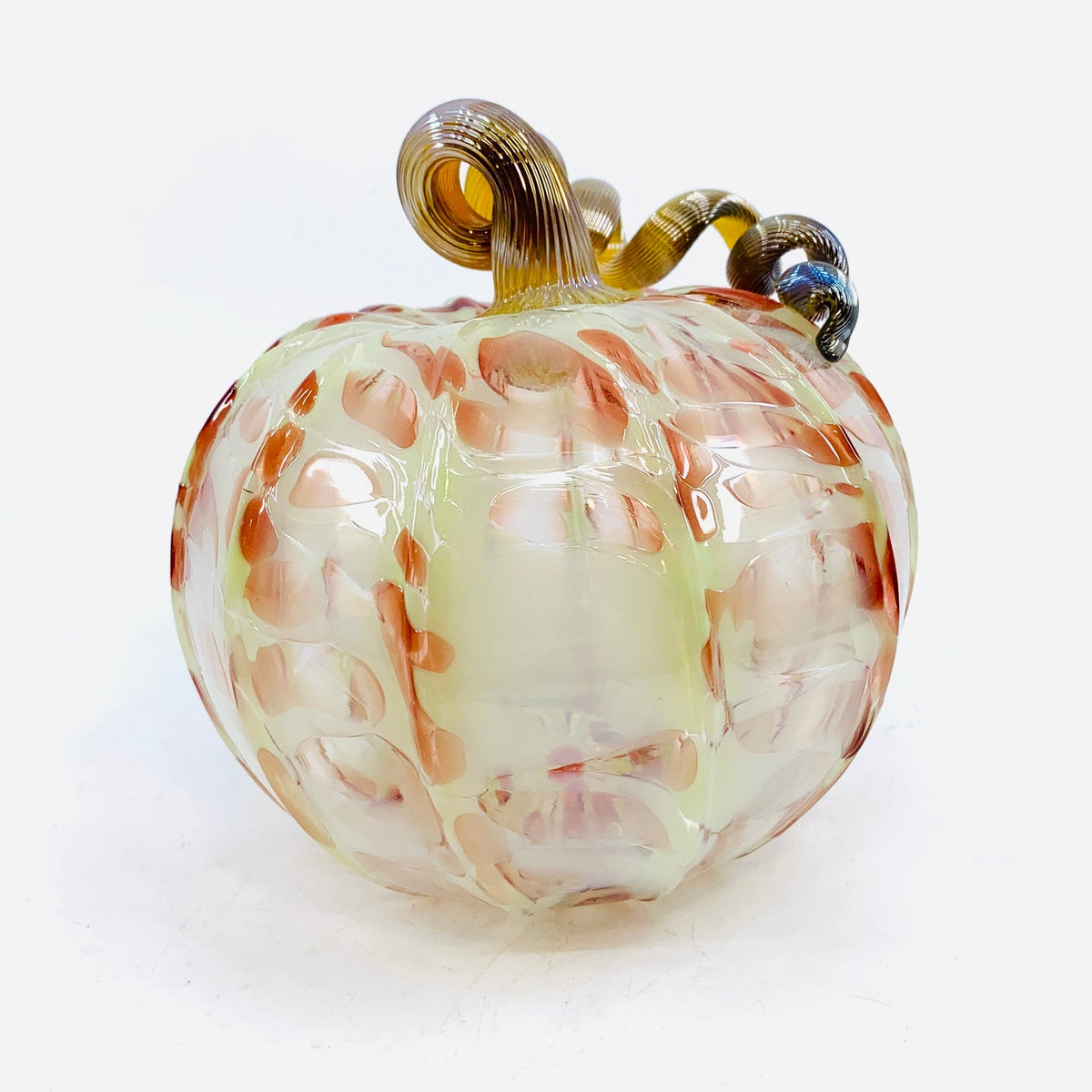 Daily Pumpkin 912 “Oops” Smedium Gabby Luke Adams Glass Blowing Studio 