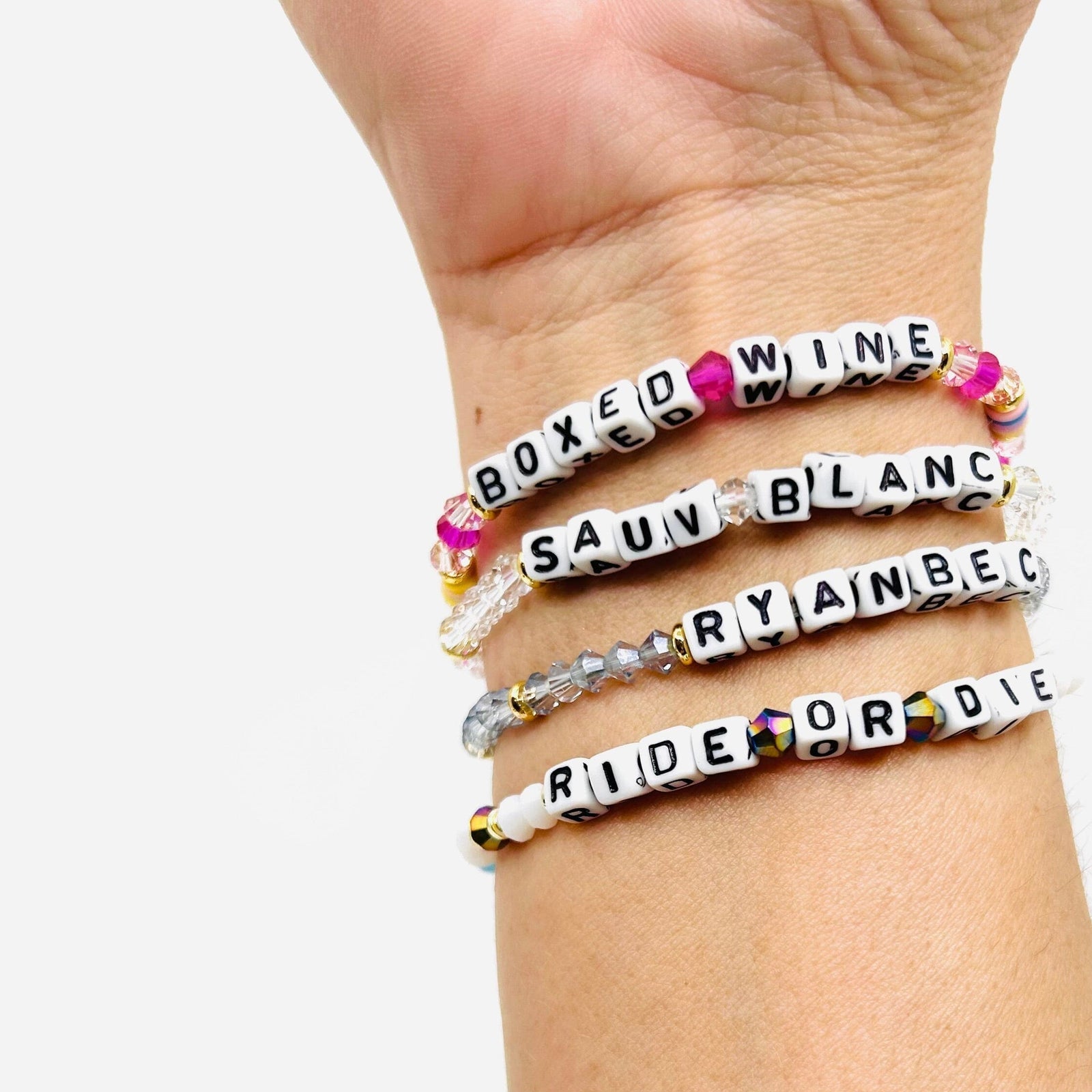 Stackable Wine Friendship Bracelets - Sauv Blanc - 