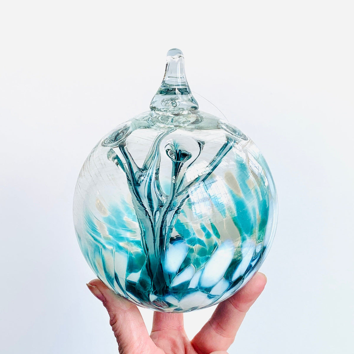 Daily 5” Wishball 3656 Gabby Luke Adams Glass Blowing Studio 