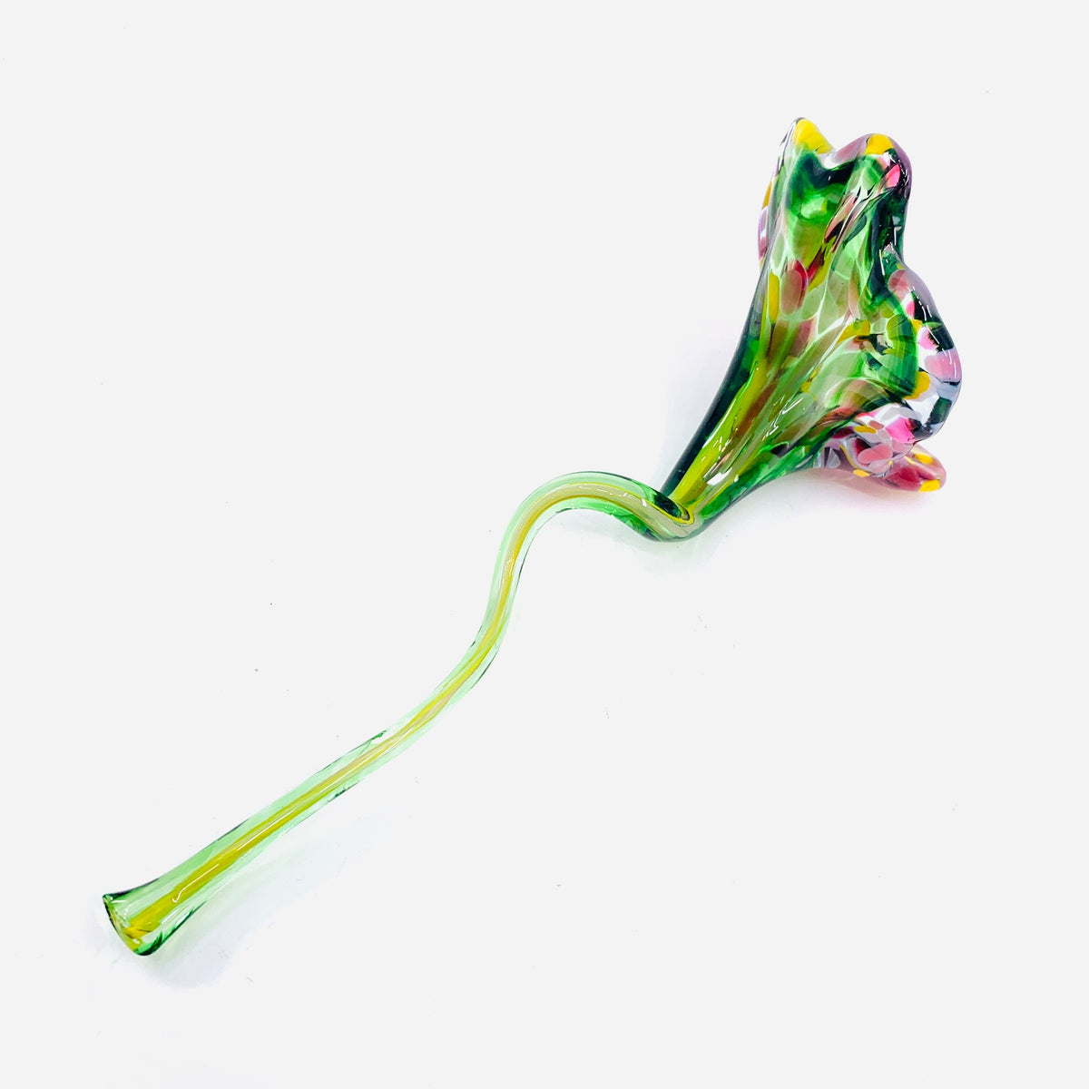 Pulled Glass Flower 35 Decor Luke Adams Glass Blowing Studio 