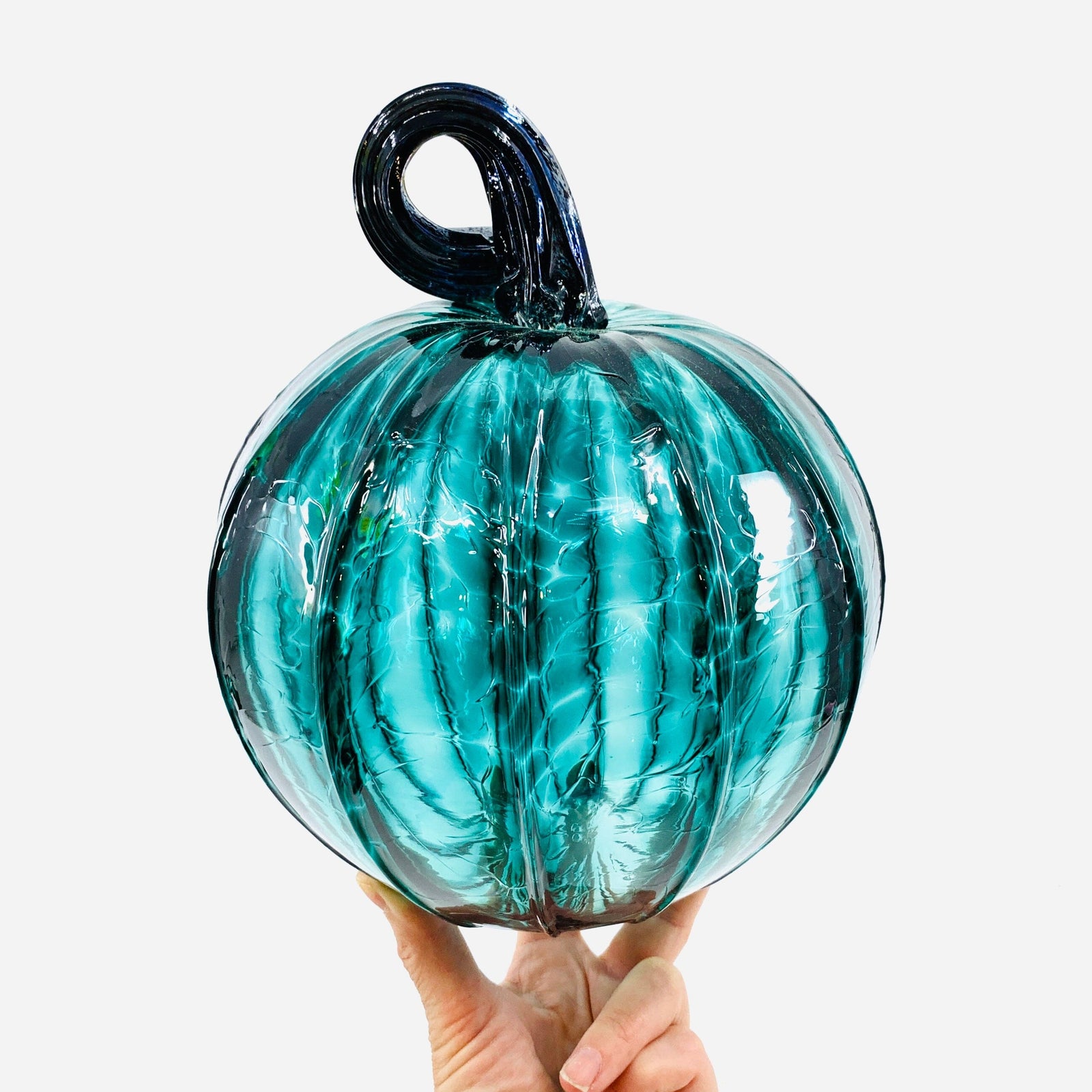 Daily Pumpkin 697 Large Gabby Luke Adams Glass Blowing Studio 