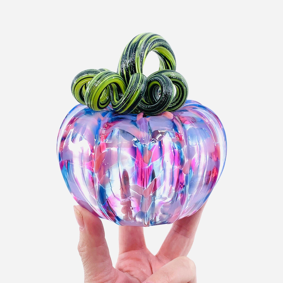 Hydrangea Squat Pumpkin Production Pumpkin Luke Adams Glass Blowing Studio 