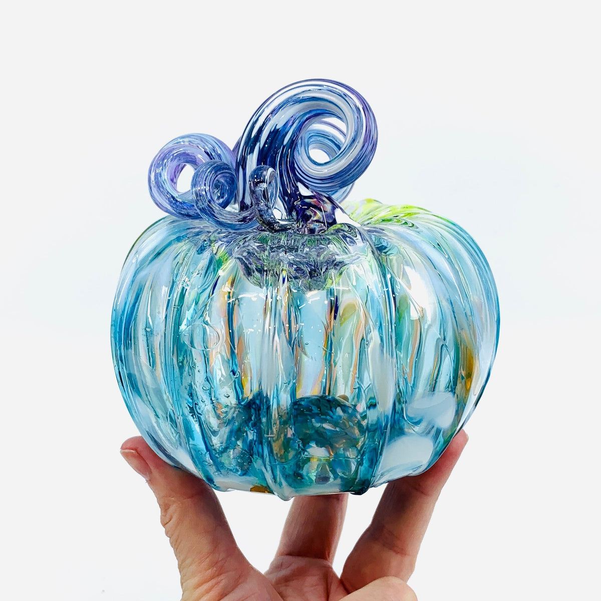 Daily Pumpkin 706 Squat Gabby Luke Adams Glass Blowing Studio 