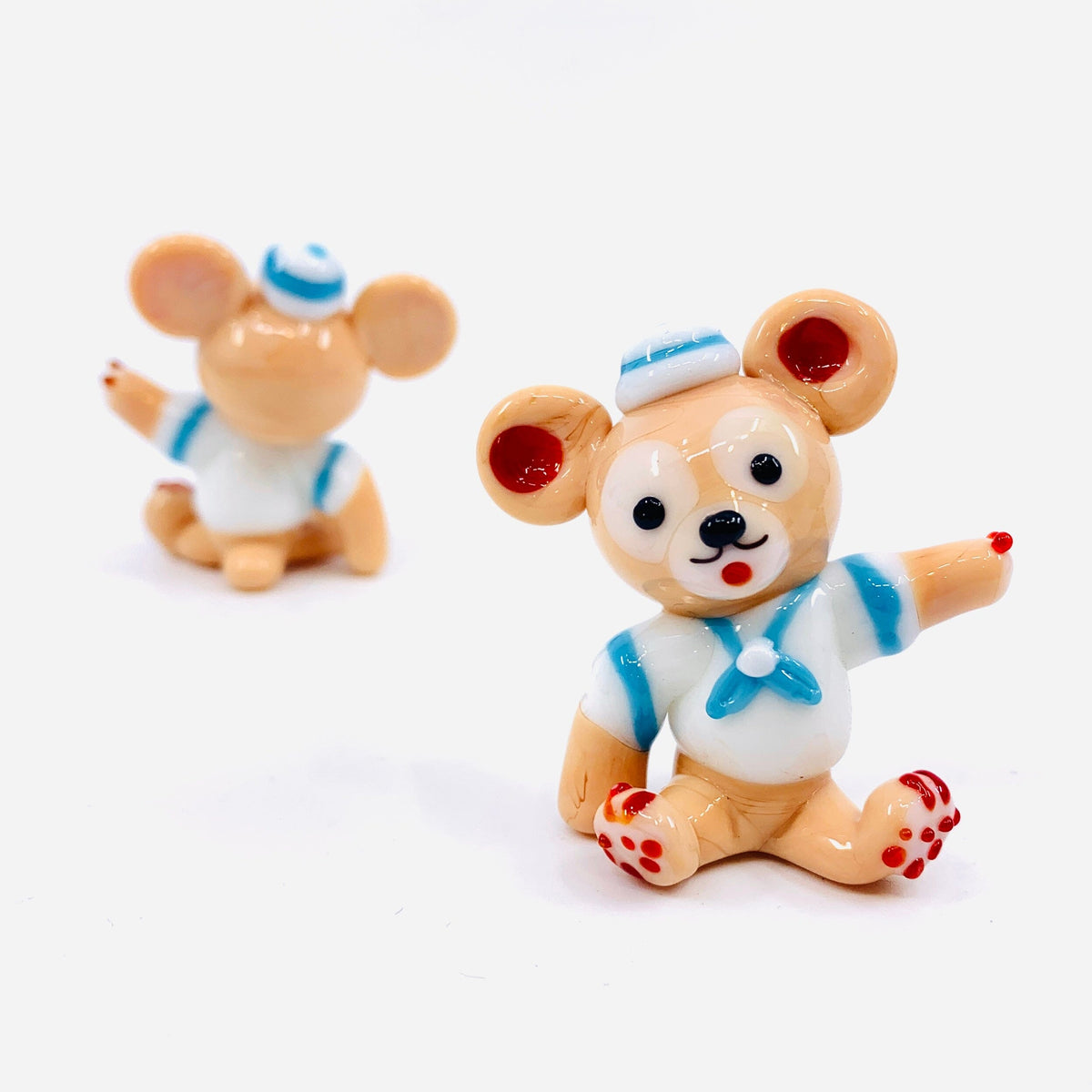 Glass Sailor Bear Miniature Alex 