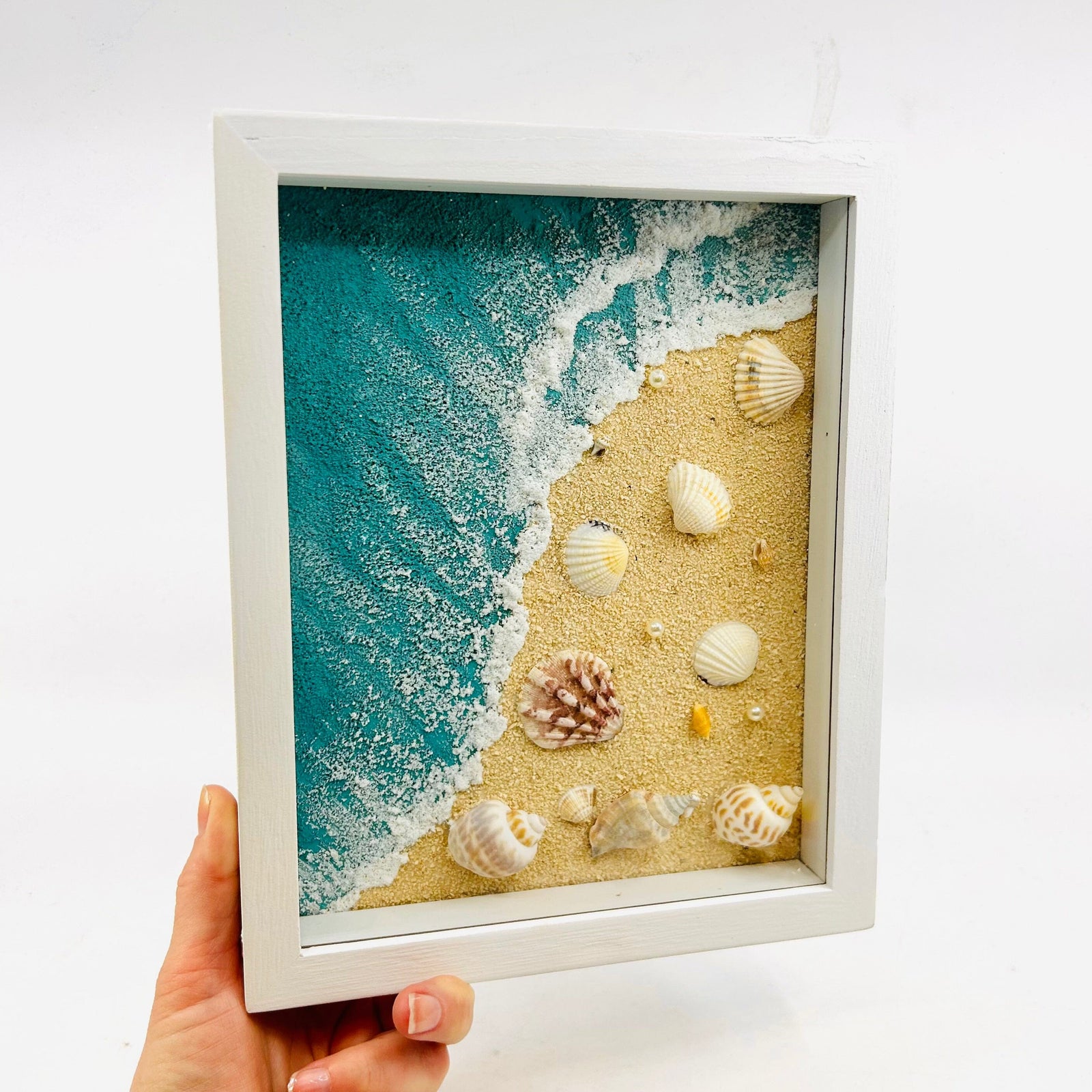 Coastal Shadow Box Frame Decor Chesapeake Bay 