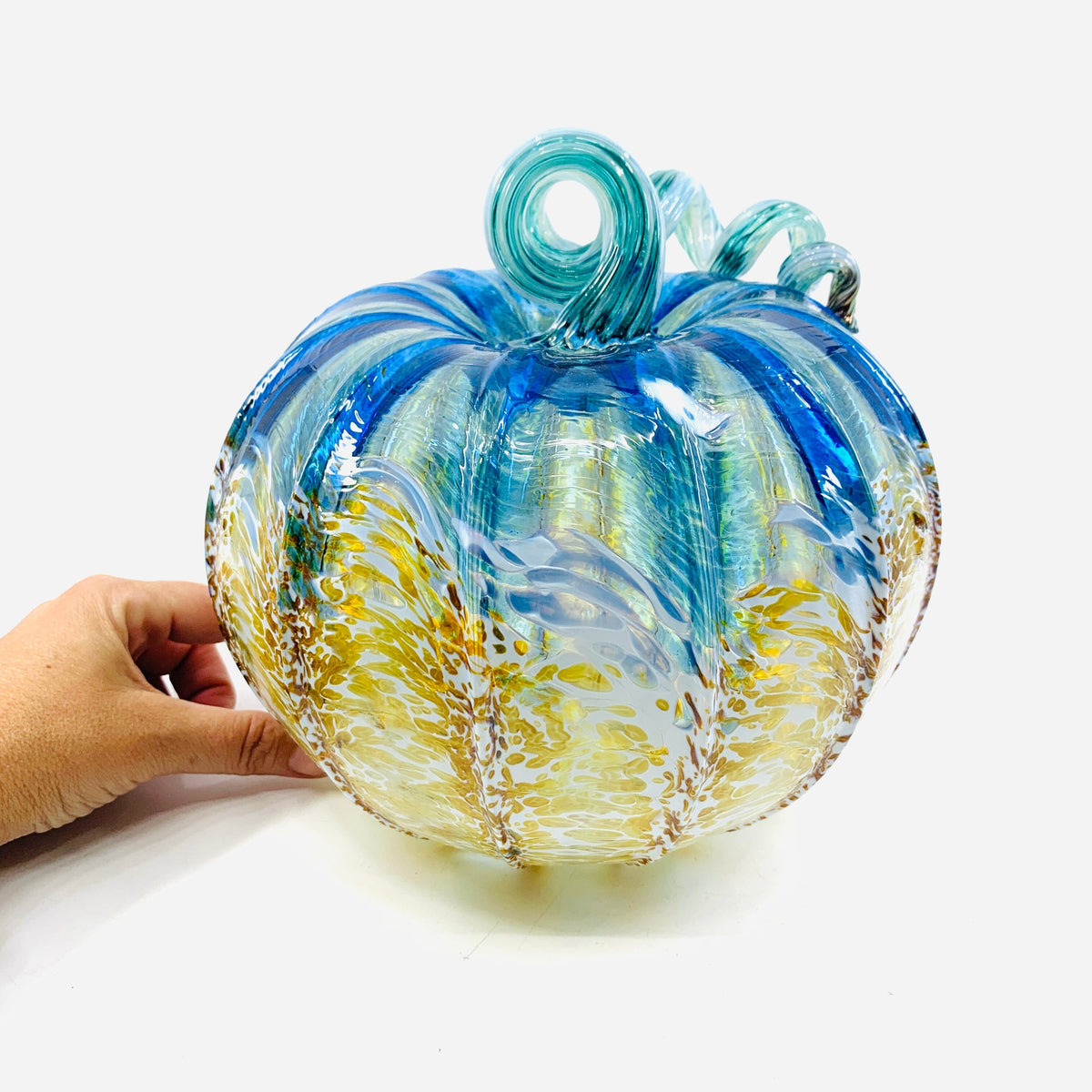 Daily Pumpkin 630 Large Daily Pumpkin Luke Adams Glass Blowing Studio 