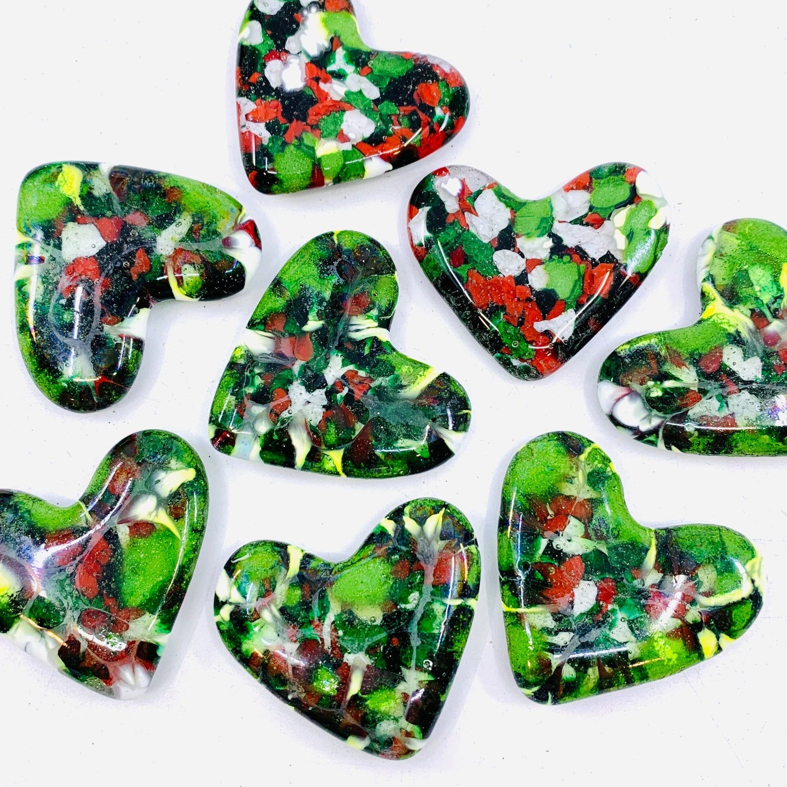 Fused Pocket Heart Seconds, Holly Miniature Jean 