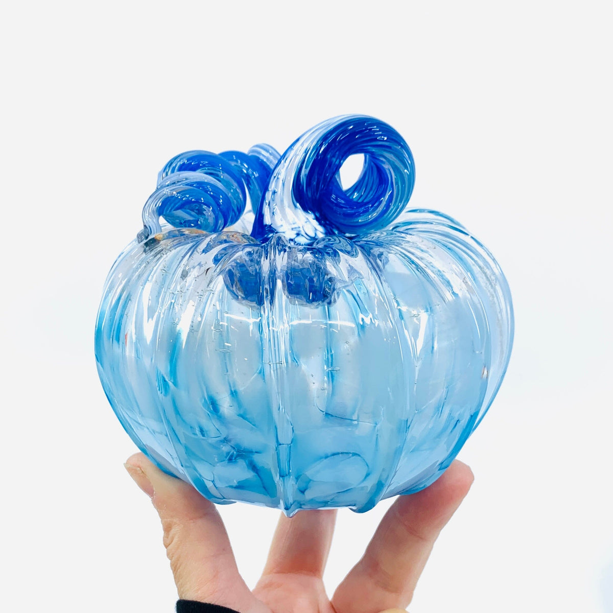 Daily Pumpkin 1511 Holiday Squat Gabby Luke Adams Glass Blowing Studio 