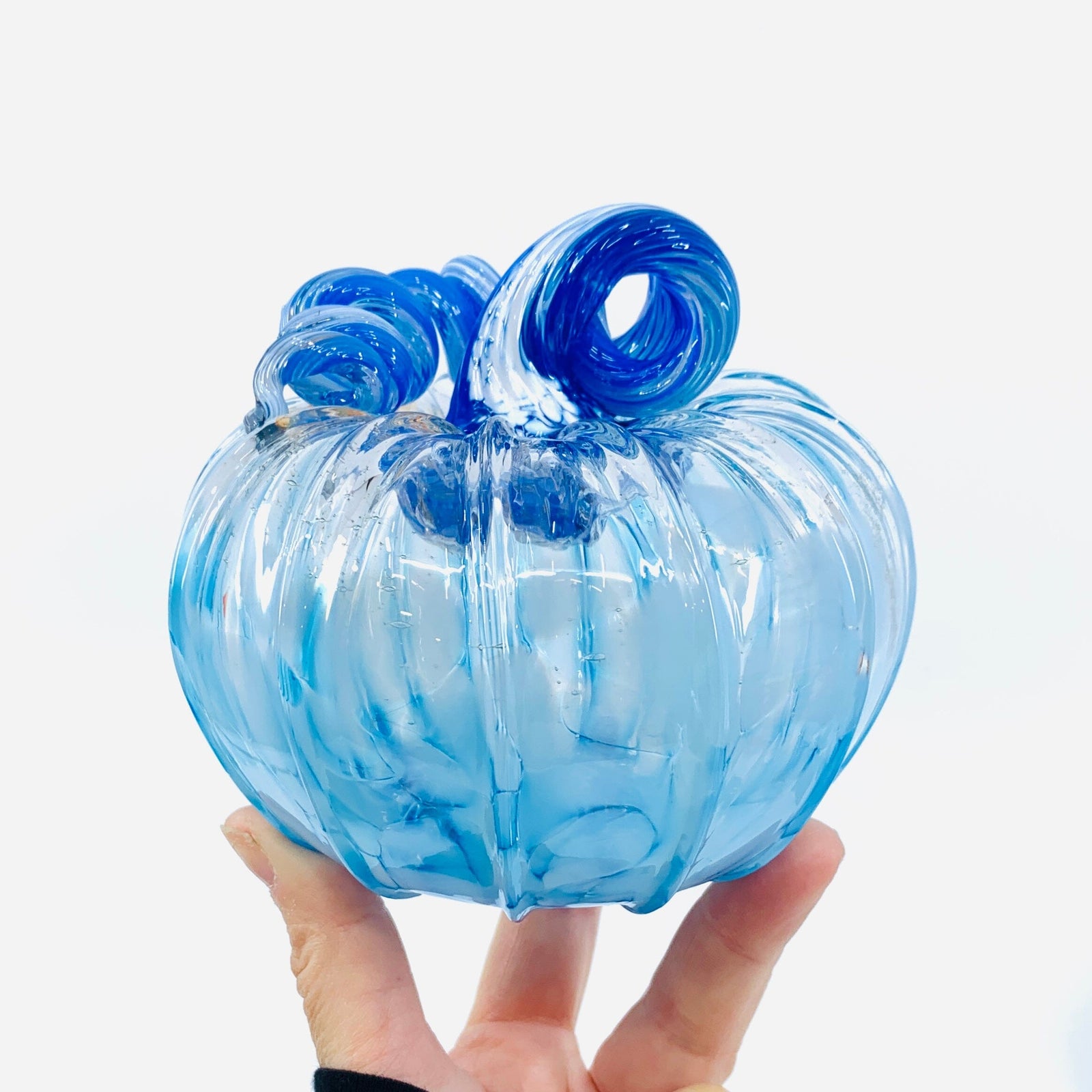 Daily Pumpkin 1511 Holiday Squat Gabby Luke Adams Glass Blowing Studio 