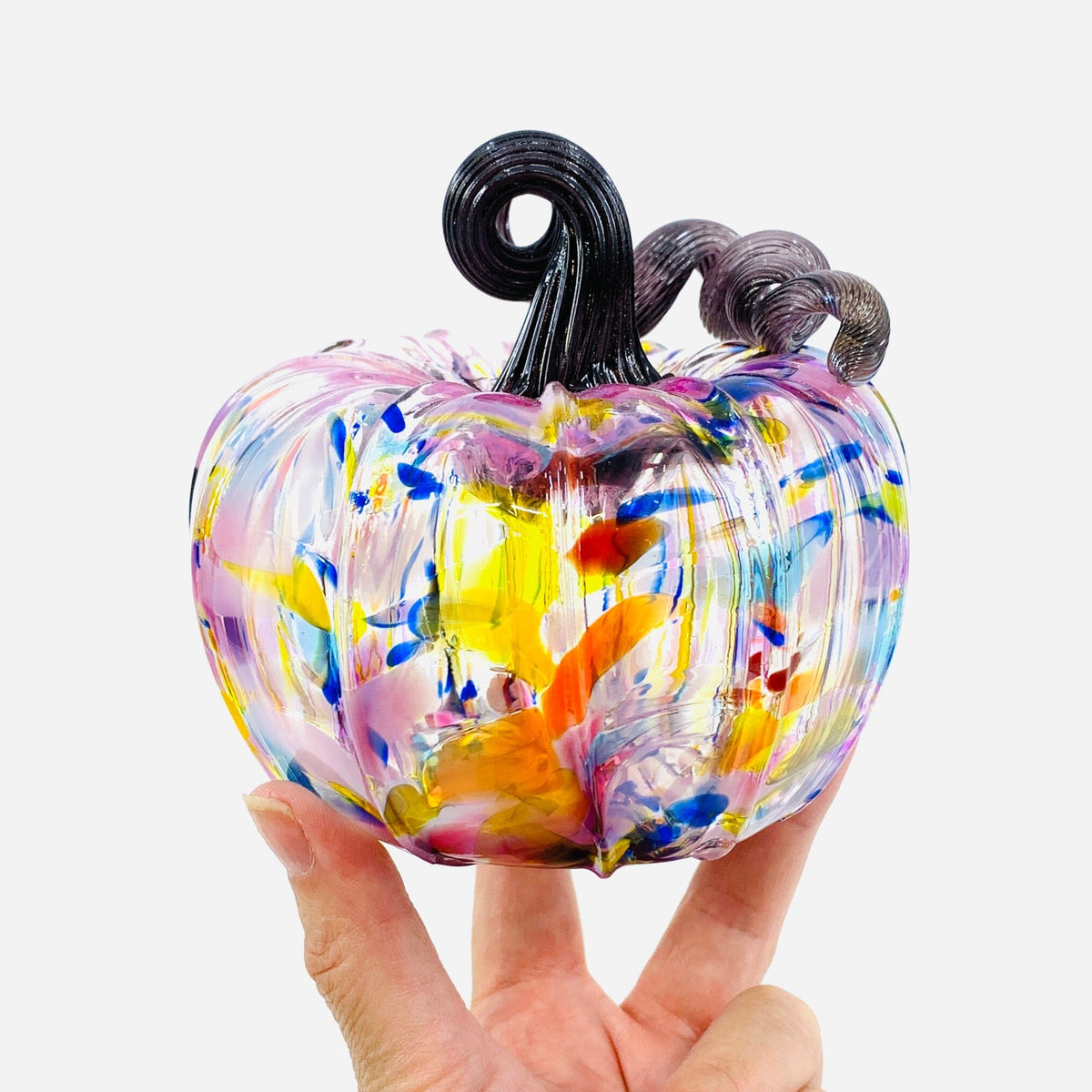 Daily Pumpkin 2836 Squat Gabby Luke Adams Glass Blowing Studio 
