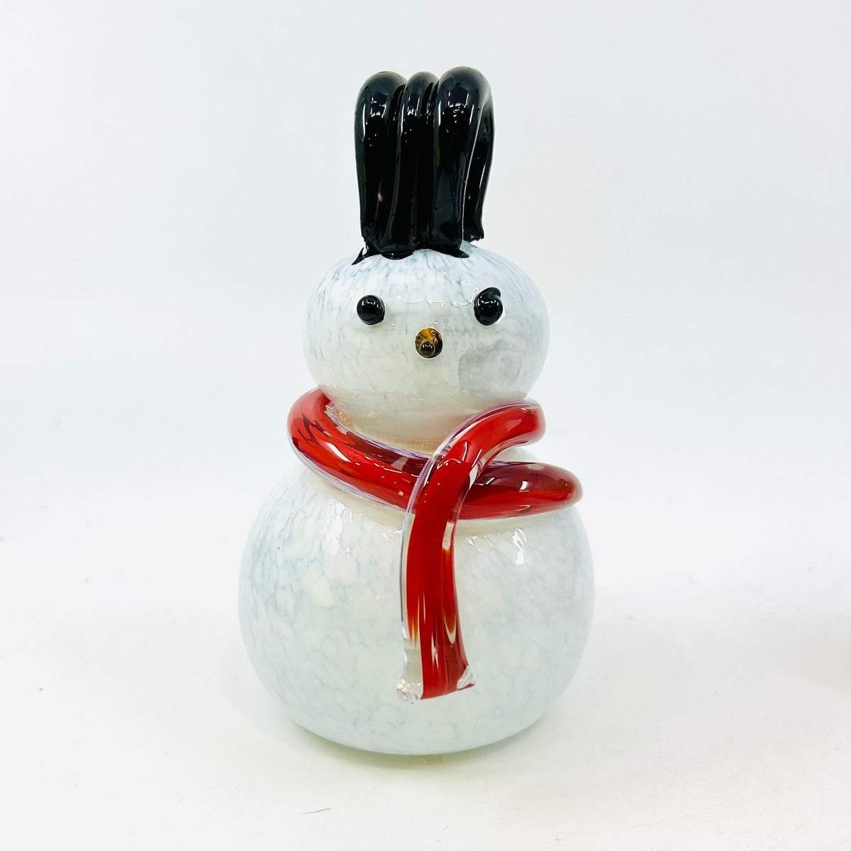 Daily Pumpkin 1889 Snowman “Elvis” Gabby Luke Adams Glass Blowing Studio 