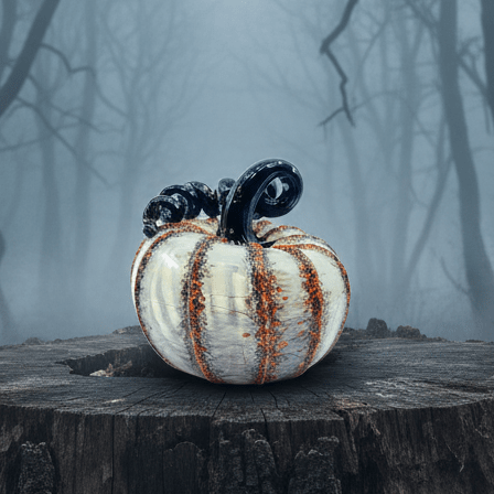 Sleepy Hollow Squat Pumpkin Inspo Luke Adams Glass Blowing Studio 
