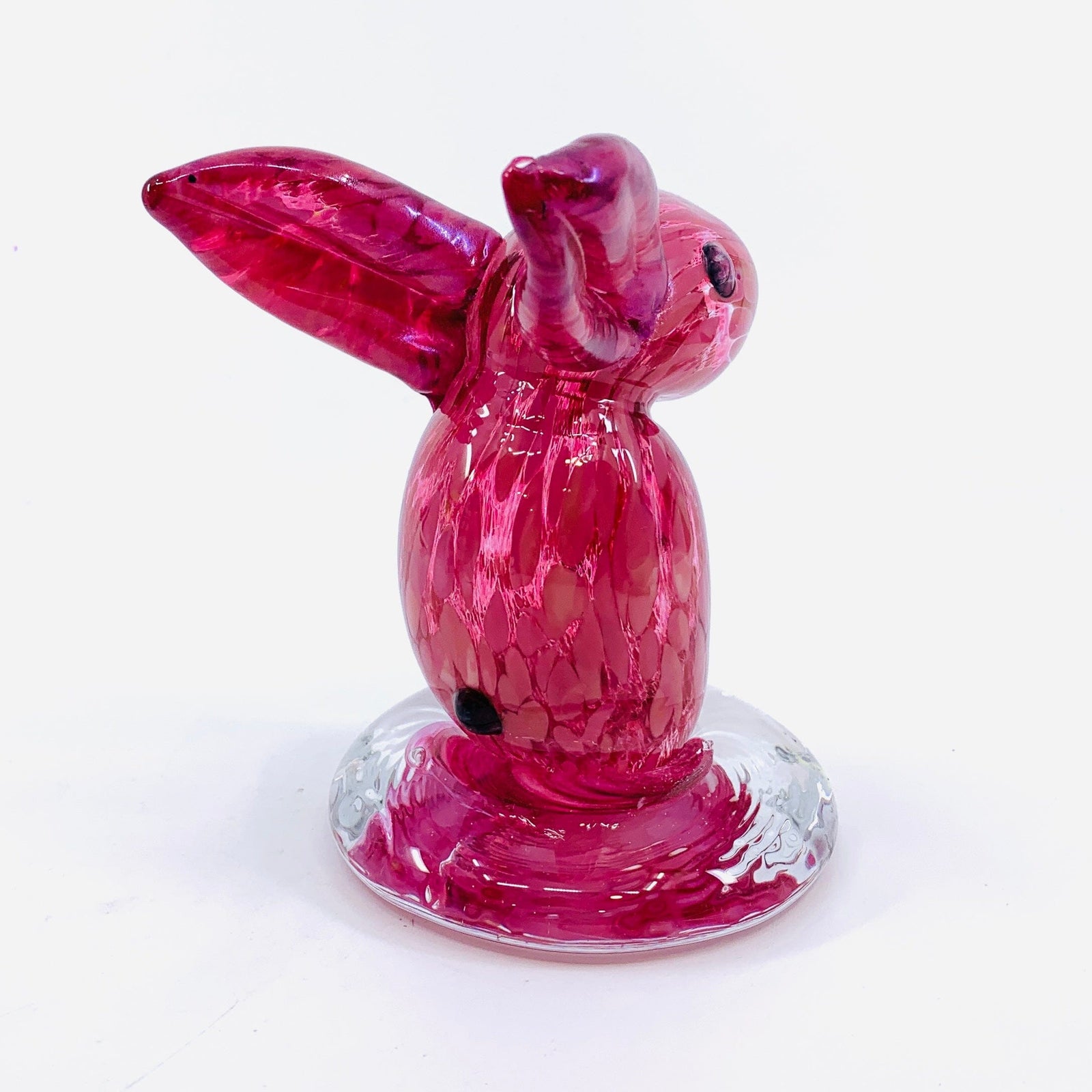 Daily Bunny 125 - Rose Gabby Luke Adams Glass Blowing Studio 